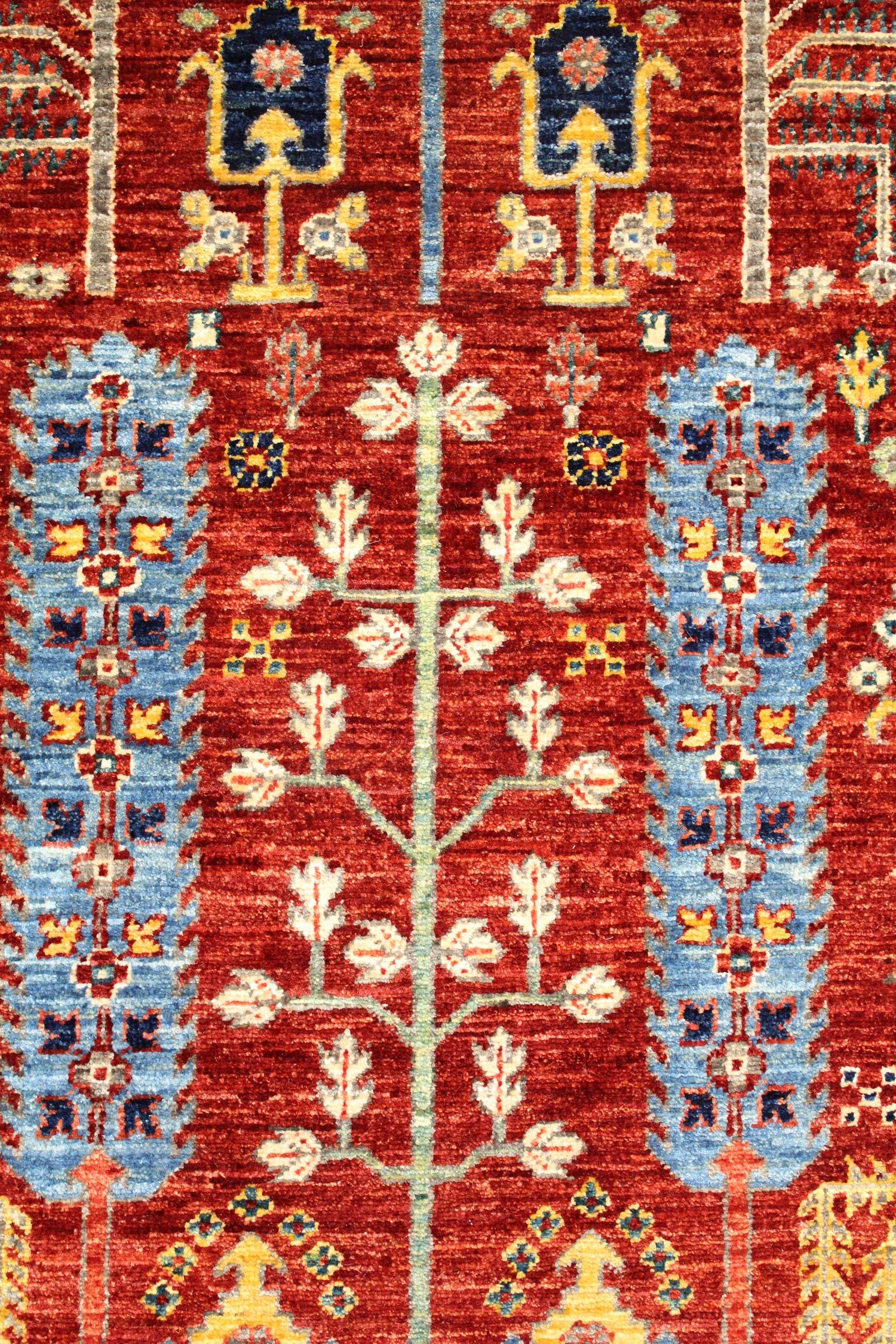 Handwoven Bakshaish Willow Tribal Rug - Authentic Persian Design, J62693 - Perfect for Boho Home Decor, Living Room, Bedroom & Office