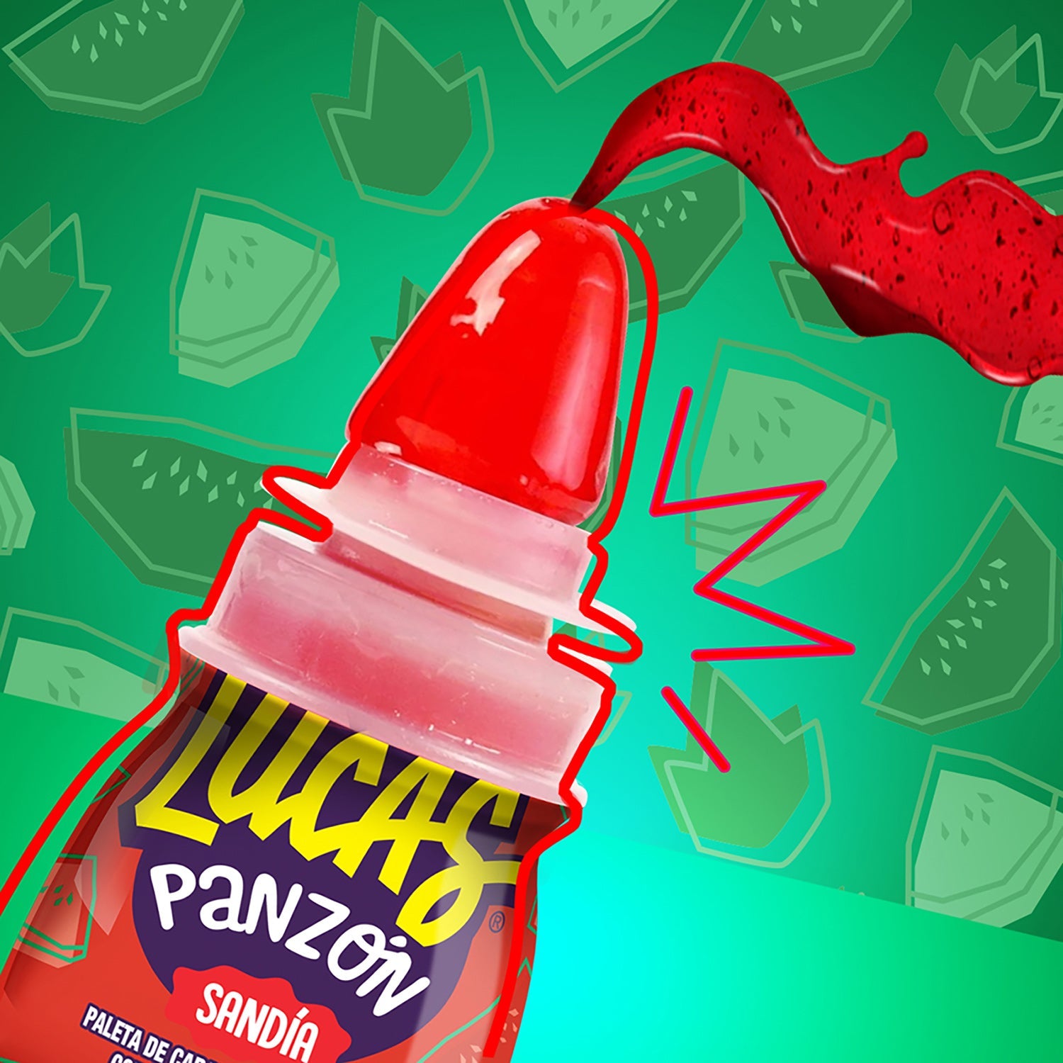 Lucas Panzon Watermelon Candy | 10ct Box | Sweet Treat for Parties, Gifts & Snacking
