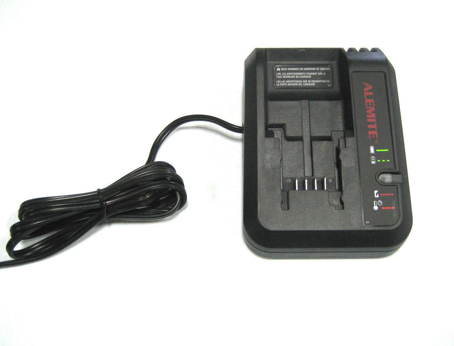 ALEMITE 12V-20V Battery Charger for Power Tools & Equipment - Fast Charging, Durable (Model 343500) - Perfect for Automotive, Industrial & DIY Projects