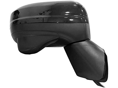 Right Passenger Side Power Mirror with Heat & Side View Camera - Compatible with 2014-2015 Honda Civic - Paint to Match - Replacement for Damaged Mirrors - Perfect for Parking Assistance & Blind Spot Monitoring