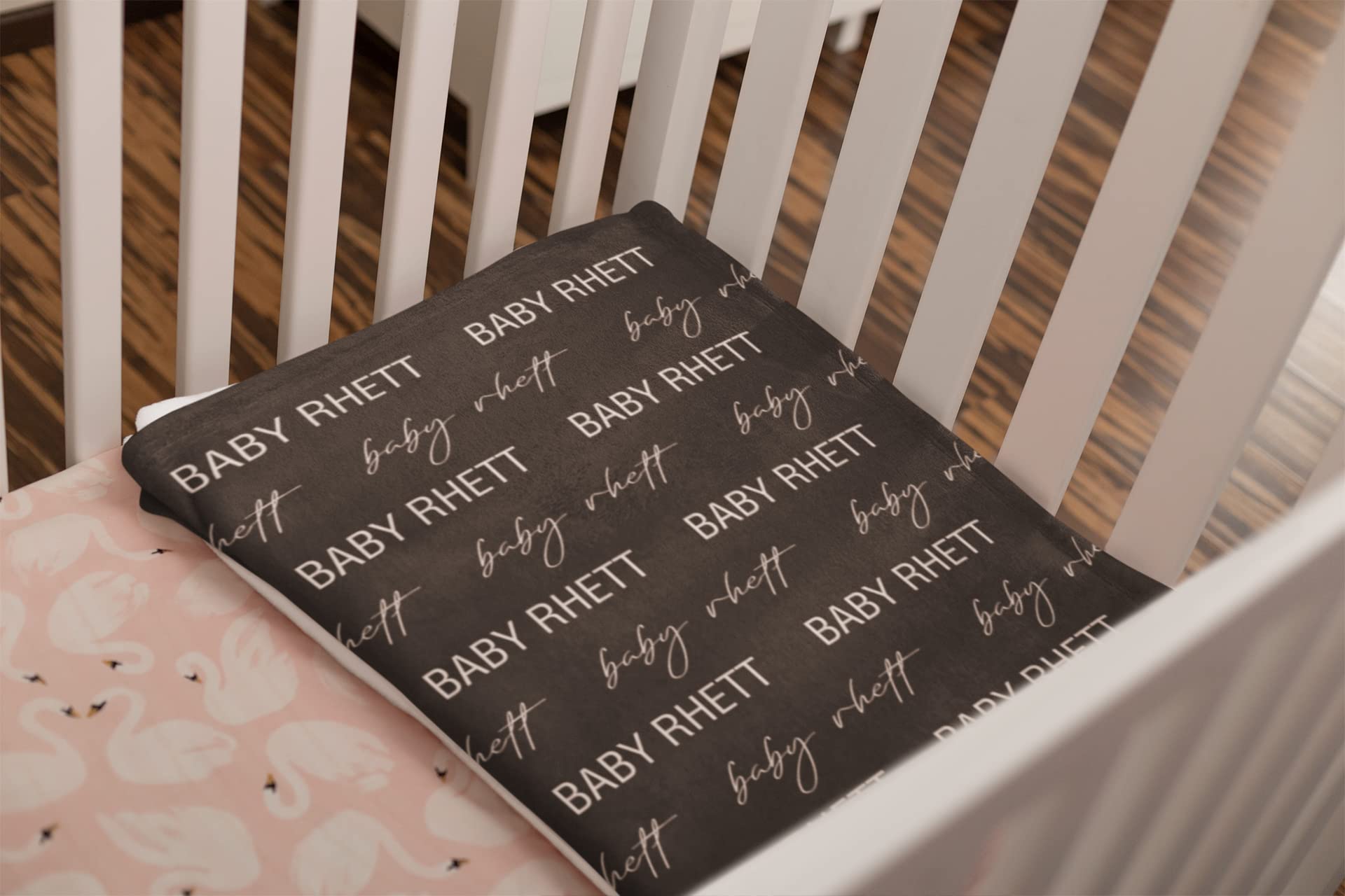 **Personalized Name Blankets for Baby, Kids & Adults - Custom Embroidered Fleece Blanket with Name - Perfect for Birthday, Christmas Gifts & Cozy Home Decor**    (Optional addition for specific use cases):   **- Ideal for Nursery, Travel, Photo Shoots & Thoughtful Personalized Presents**