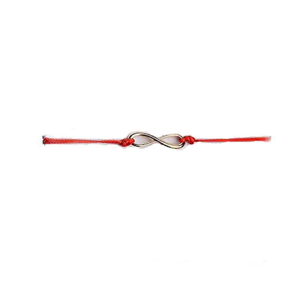 Sexy Sparkles 3-Piece Infinity Symbol Wax Rope Card & Adjustable Wish Bracelet Set - Perfect for Birthdays, Gifts, and Spiritual Jewelry Collection
