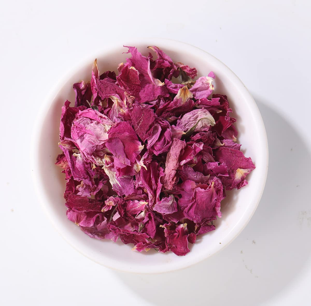 Organic Dried Rose Buds & Petals 2 Oz - 100% Natural Edible Roses for Tea, Baking, Rosewater & DIY Crafts | Caffeine-Free Floral Ingredient for Herbal Tea, Desserts, Skincare & Home Decor