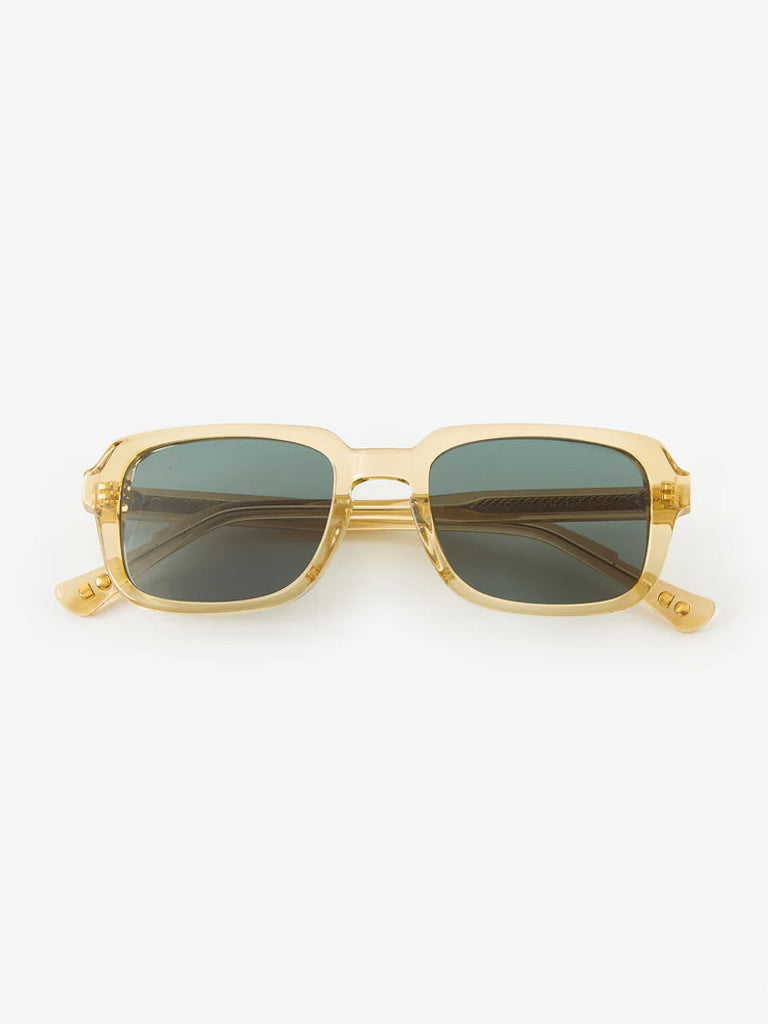 Oscar Deen Nelson Sunglasses - Trendy Treacle & Olive Color Aviator Sunglasses for Men & Women - Perfect for Outdoor Activities, Beach, and Driving