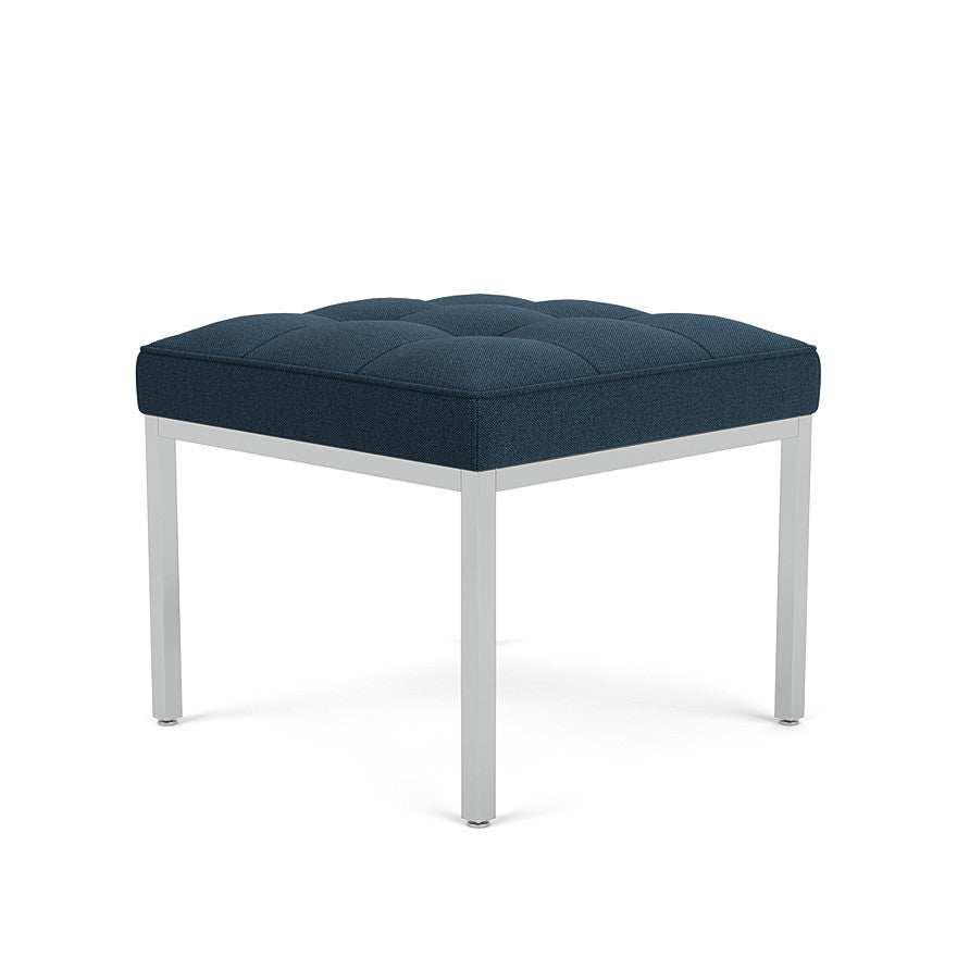 Florence Square Stool - Modern Accent Stool for Living Room, Bedroom & Entryway - Stylish Home Decor & Extra Seating - Perfect for Small Spaces & Apartment Decor