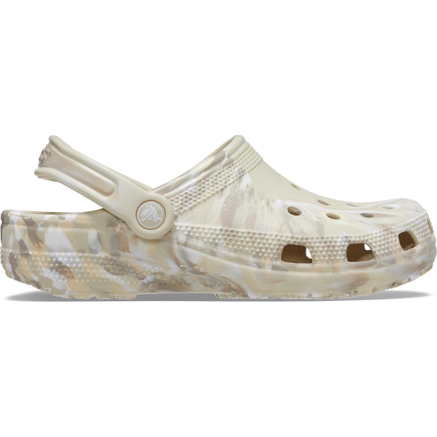 Crocs Unisex Classic Marbled Tie-Dye Clog | Comfortable Slip-On Water Shoes for Men & Women | Perfect for Beach, Pool, Garden & Casual Wear