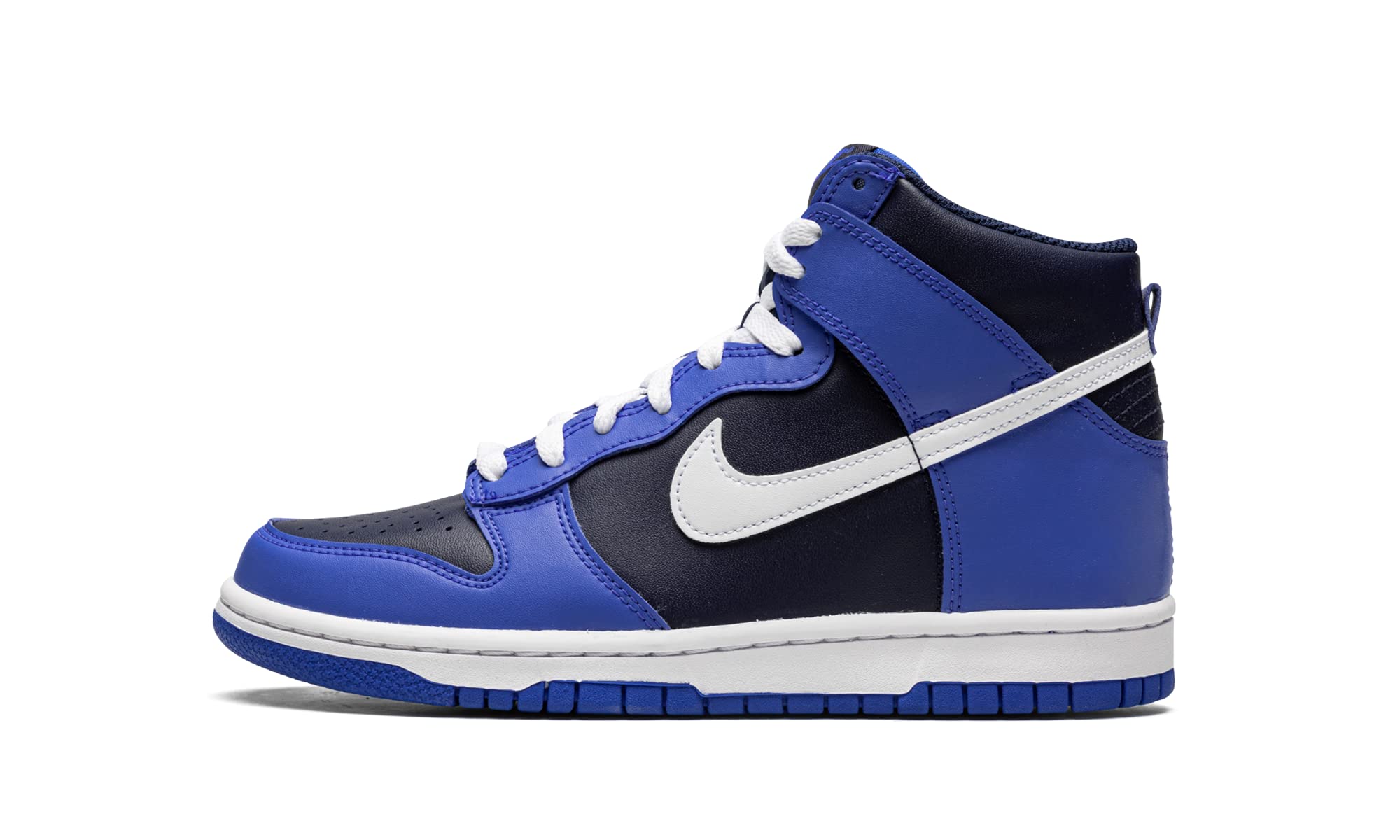 Nike Dunk High Top Sneakers for Kids - White/Midnight Navy (DH9751 100) | Basketball Shoes, Casual Wear & School Fashion for Boys & Girls