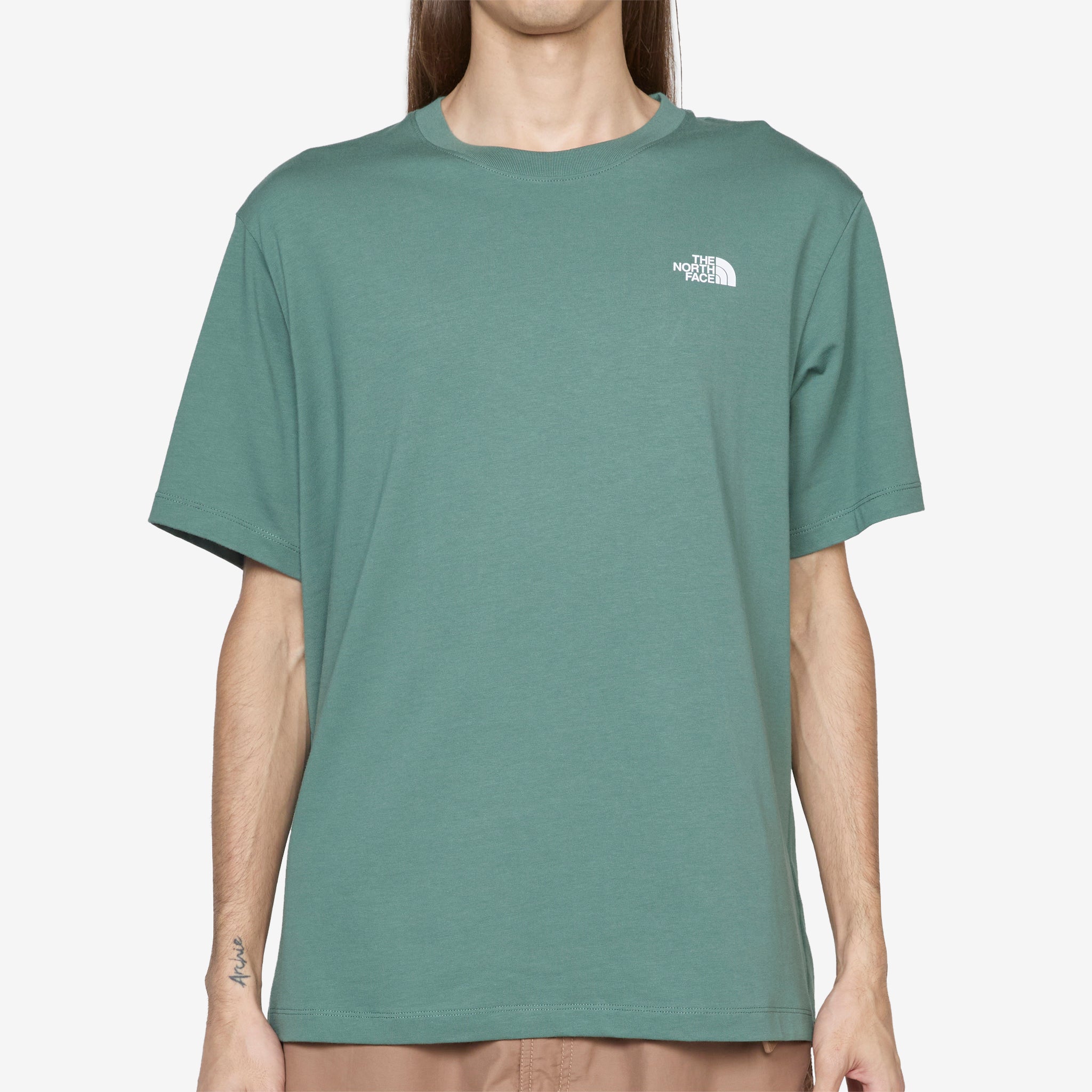 Brand Globe Graphic T-Shirt for Men - Soft Cotton Short Sleeve Tee in Duck Green - Casual Wear, Street Style & Everyday Outfits