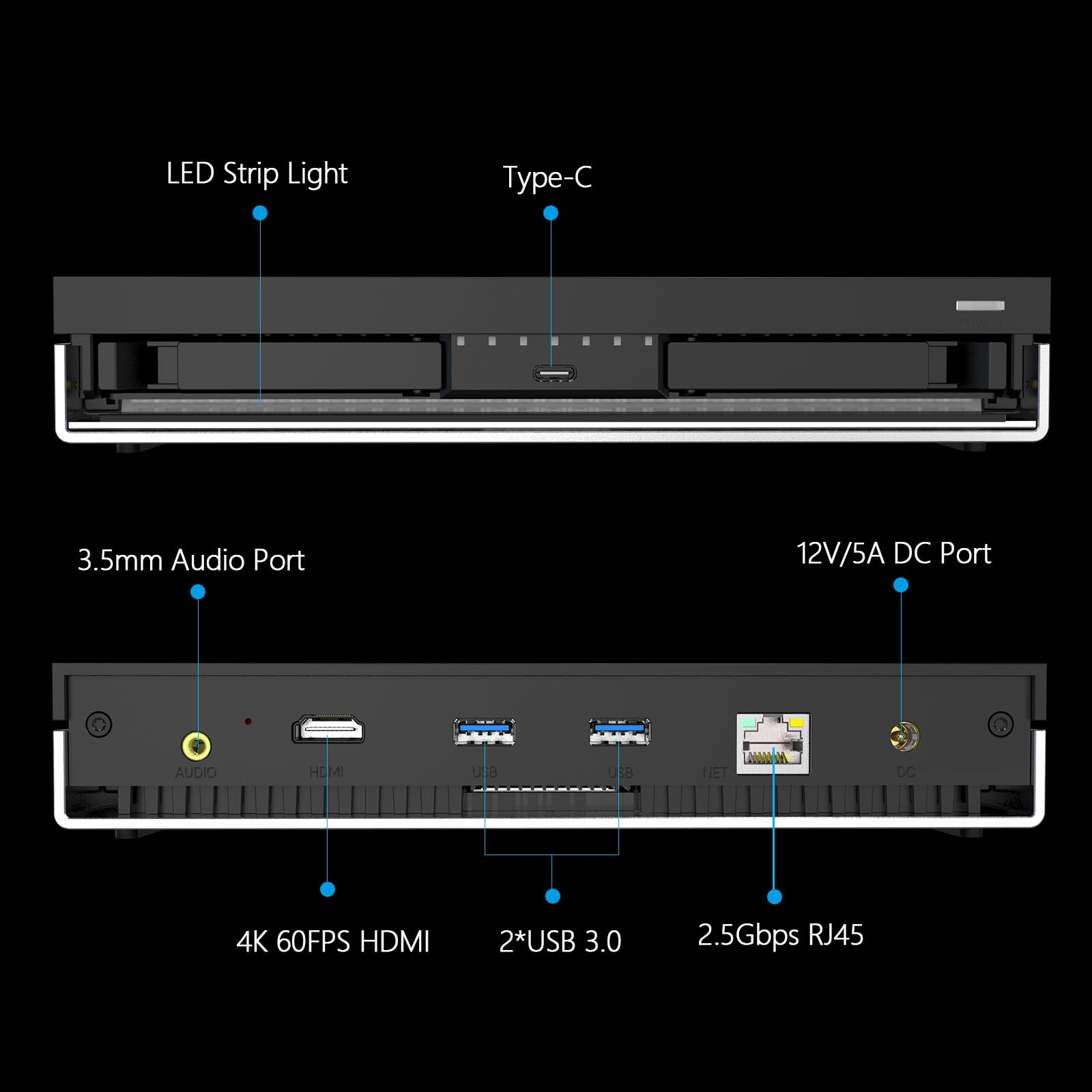 LincStation N1 6 Bay SSD NAS Storage - 16GB RAM, Quad-Core Processor, 4x M.2 NVMe & 2x SATA Slots - Unraid Licensed Network Attached Storage for Home/Office Cloud Backup & Media Server (Diskless)