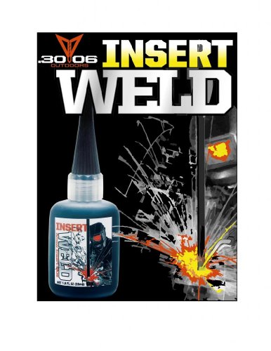 30-06 Outdoors Insert Weld Glue - 1oz Bulk Pack (White) - High Strength Adhesive for Hunting Gear, Fishing Equipment & Outdoor Repairs - IW1-1