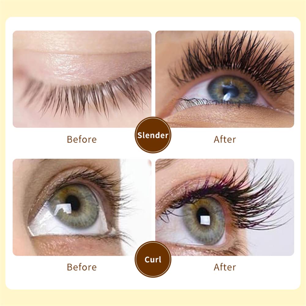MAYEON 4D Silk Fiber Eyelash Mascara - Waterproof & Long Lasting for Volume & Length | Sparkling Diamond Eye Makeup | Perfect for Daily Wear, Parties & Special Occasions