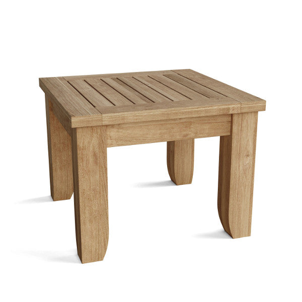Luxury 22 Inch Square Side Table - Modern End Table for Living Room, Bedroom & Office - Perfect for Coffee, Books & Decor