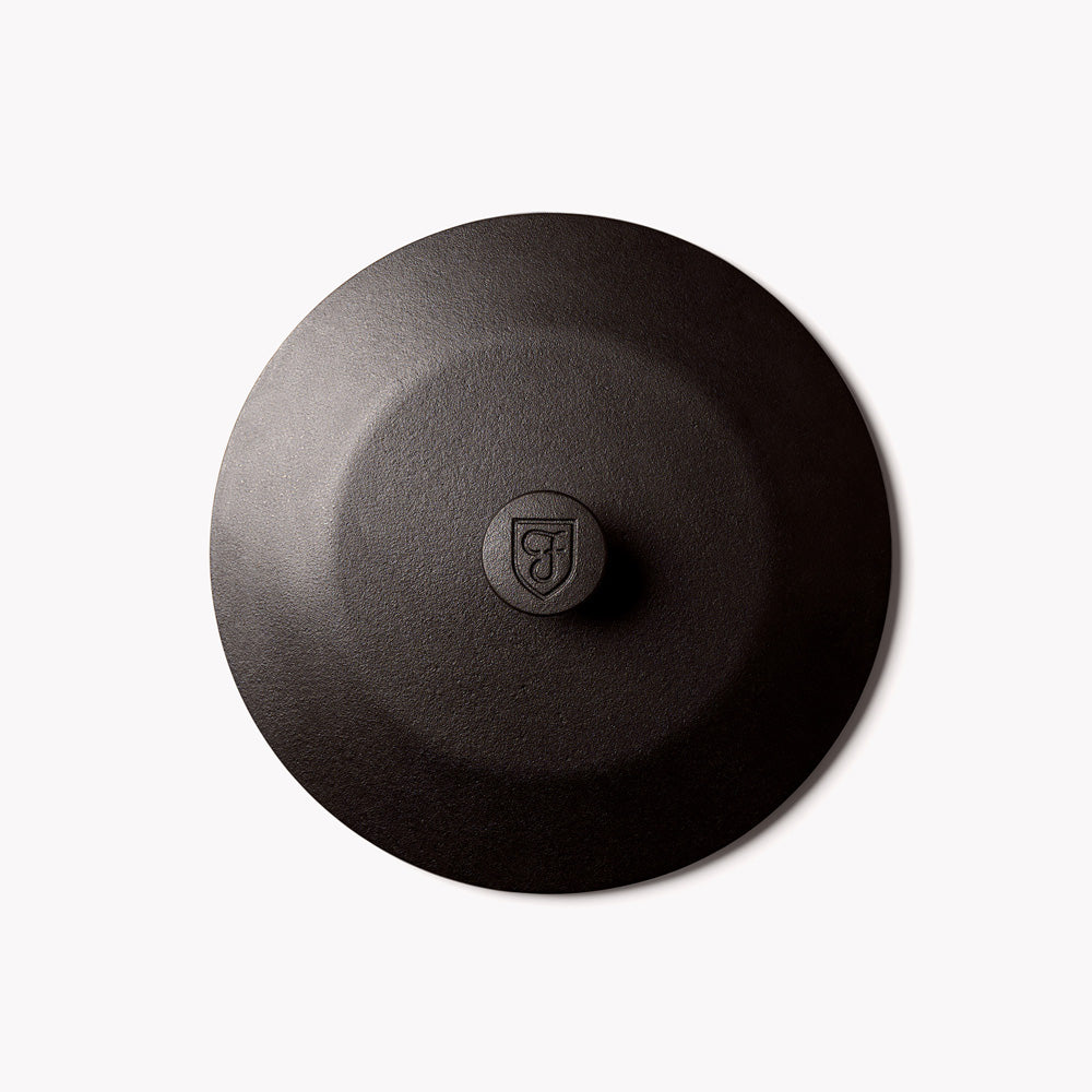Premium No.8 Cast Iron Skillet Lid - Heavy Duty Cover for 10.25 Inch Frying Pans - Perfect for Stovetop Cooking, Oven Use & Camping Trips