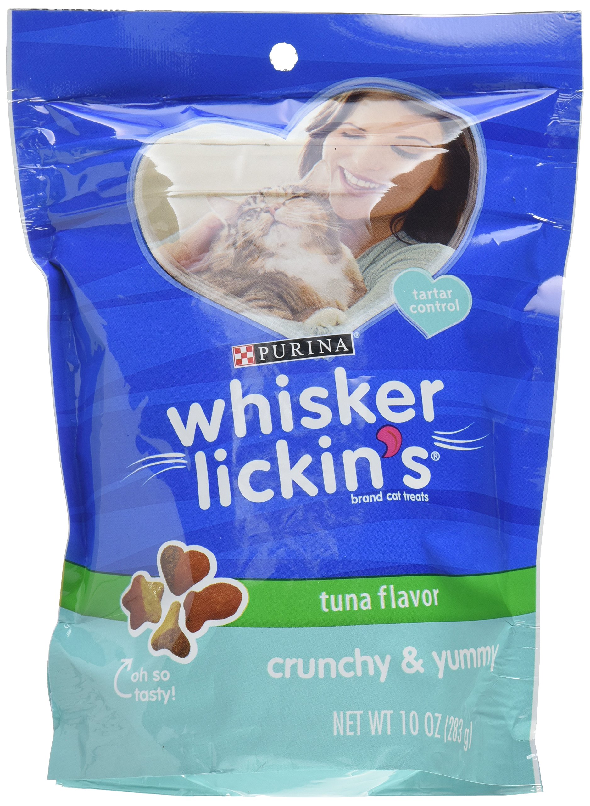 Purina Whisker Lickin's Tuna Flavor Cat Treats - Delicious & Healthy Snacks for Cats - Perfect for Training, Rewards & Bonding with Your Feline Friend