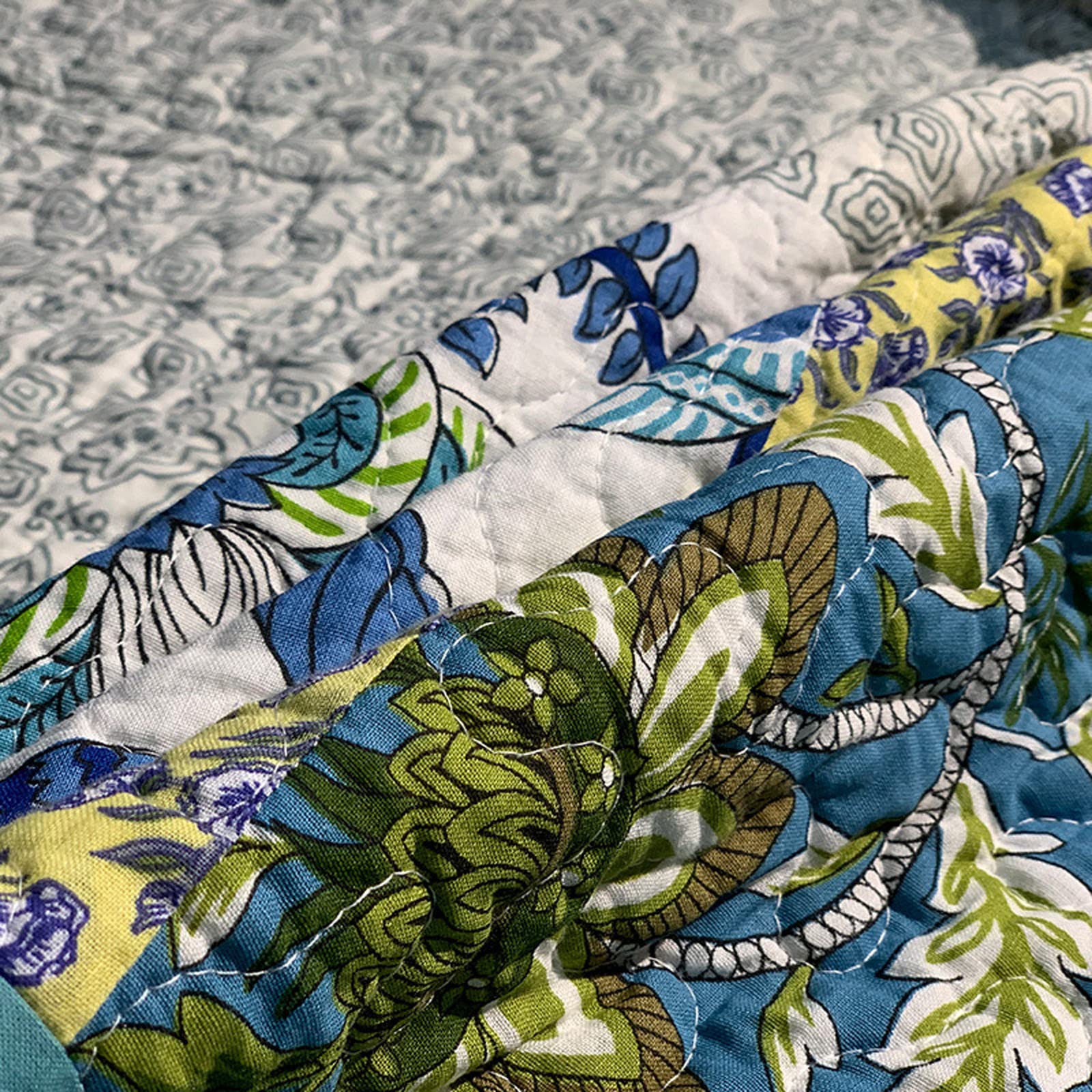 Garcan King Size Bedspread Quilt Set - 260x270cm 3-Piece Cotton Coverlet with 2 Pillowcases | Soft & Breathable Bedding for Cozy Nights, Guest Room & Luxury Hotel Style