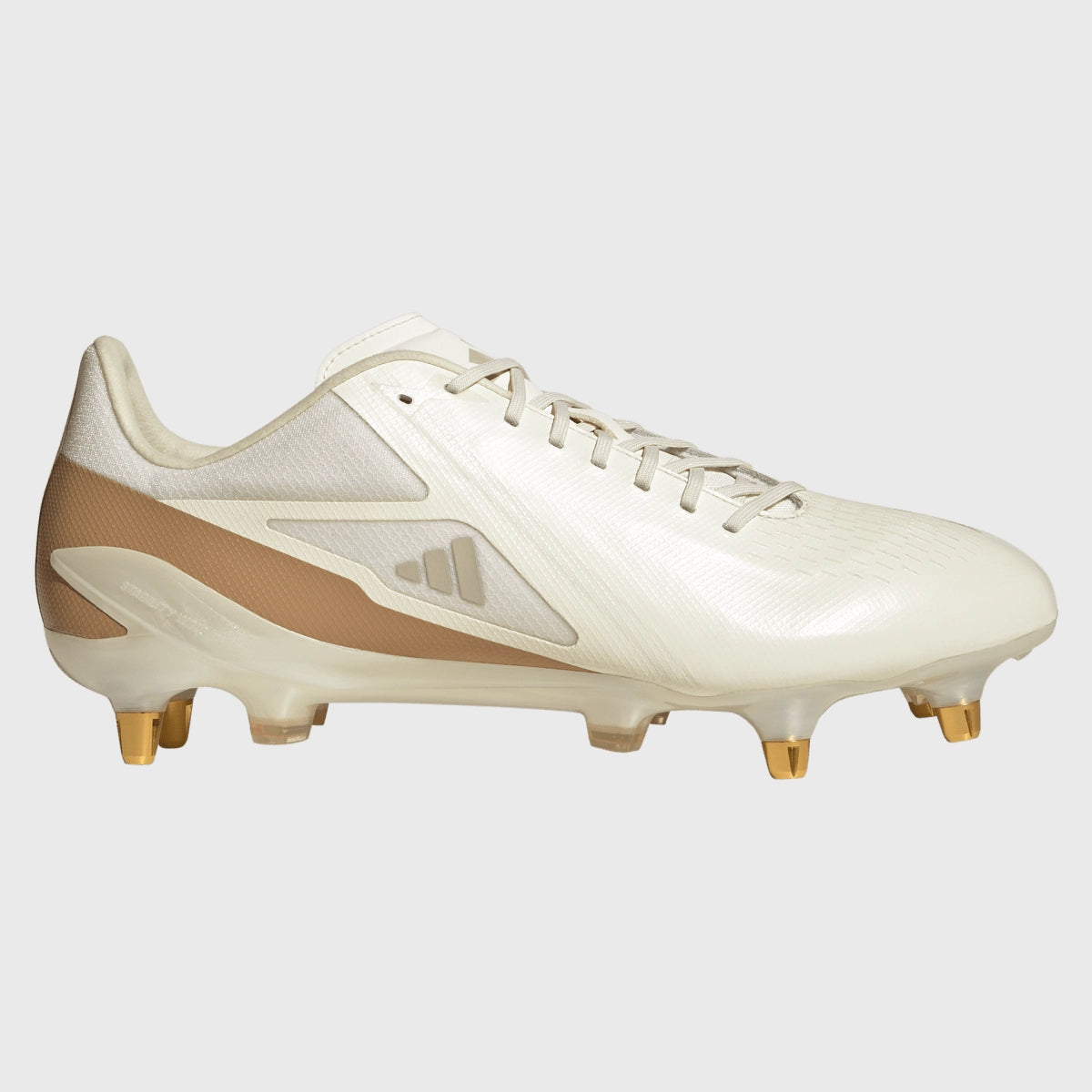 Adidas Adizero RS15 Pro SG Rugby Cleats - Off White | Lightweight & Durable for Rugby Matches & Training