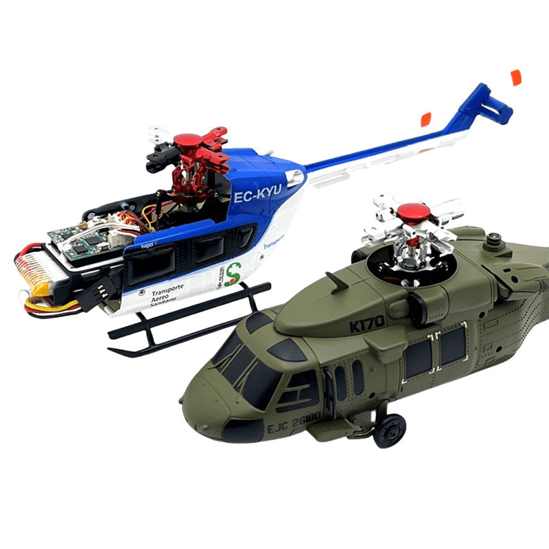 WLtoys K124 K170 RC Helicopter Upgrade Parts - Metal Swashplate, Rotor Head & Blade Grips for Enhanced Performance | Durable Replacement Components for RC Helicopter Enthusiasts | Perfect for Aerial Stunts, Racing & Outdoor Flying