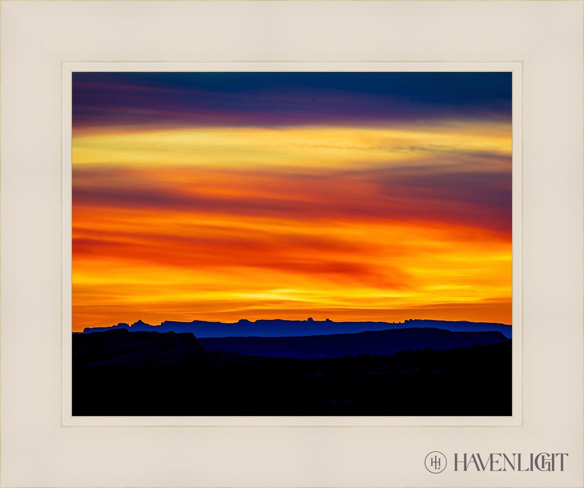 Stunning Desert Sunset at Arches National Park Utah - Perfect Wall Art for Home & Office Decor | Nature Photography Print for Living Room, Bedroom, or Gift