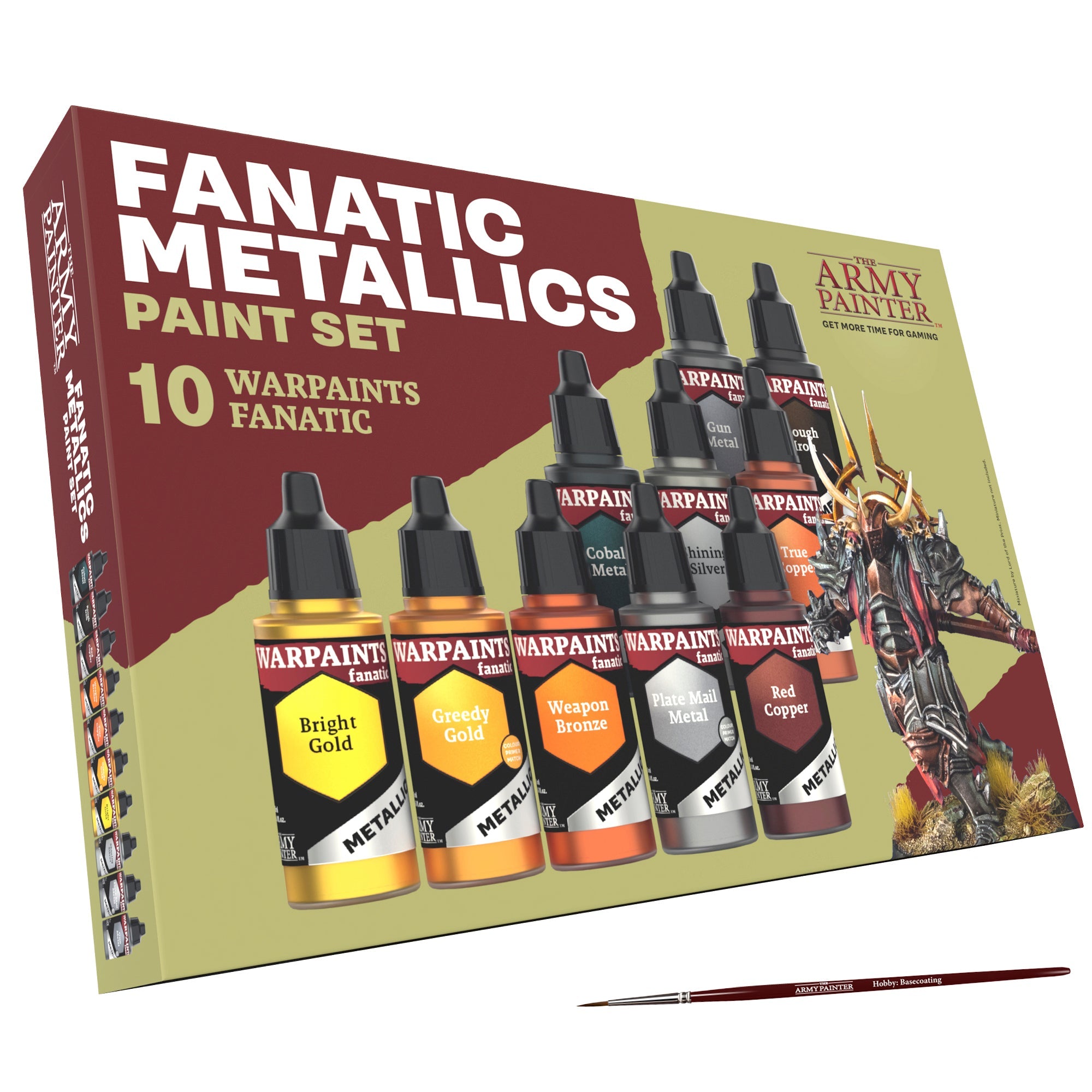 Warpaints Fanatic: Metallic Paint Set - Premium Combo for Cosplay, Fantasy & Halloween Makeup - Perfect for Professional Artists & DIY Costume Design