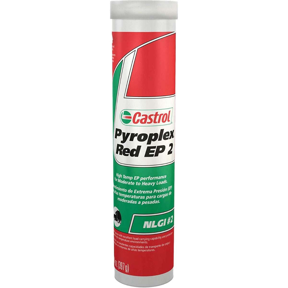 Castrol Pyroplex Red EP 2 High Temperature Grease - Premium Extreme Pressure Lubricant for Industrial Machinery, Automotive Bearings & Heavy-Duty Equipment