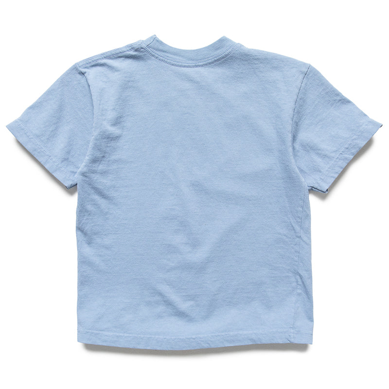 Kids Political Script T-Shirt - Clear Blue | Fun & Stylish Graphic Tee for Boys & Girls | Perfect for School, Parties & Everyday Wear
