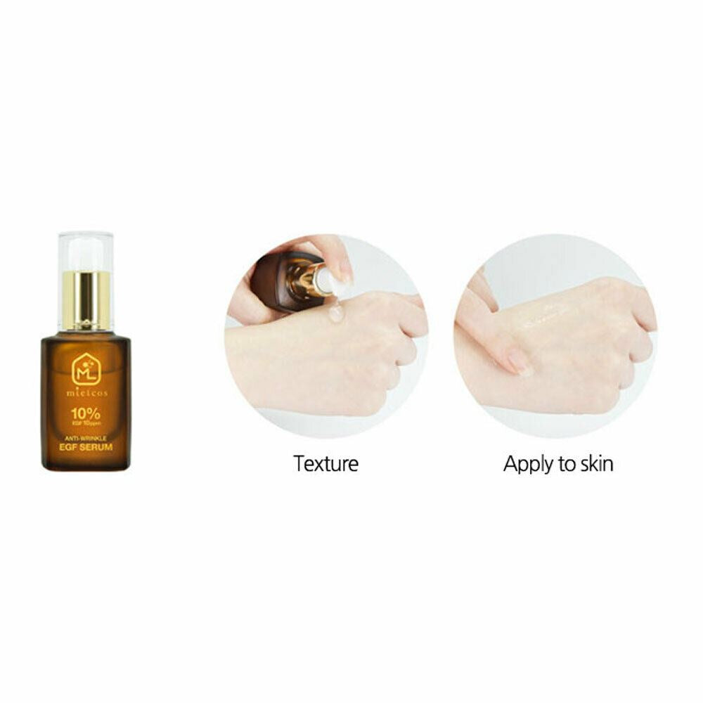 CosmoNature Mielcos Anti-Wrinkle EGF Serum 30ml - Reduce Fine Lines & Wrinkles, Boost Collagen - Perfect for Night Routine & Daily Skincare Regimen