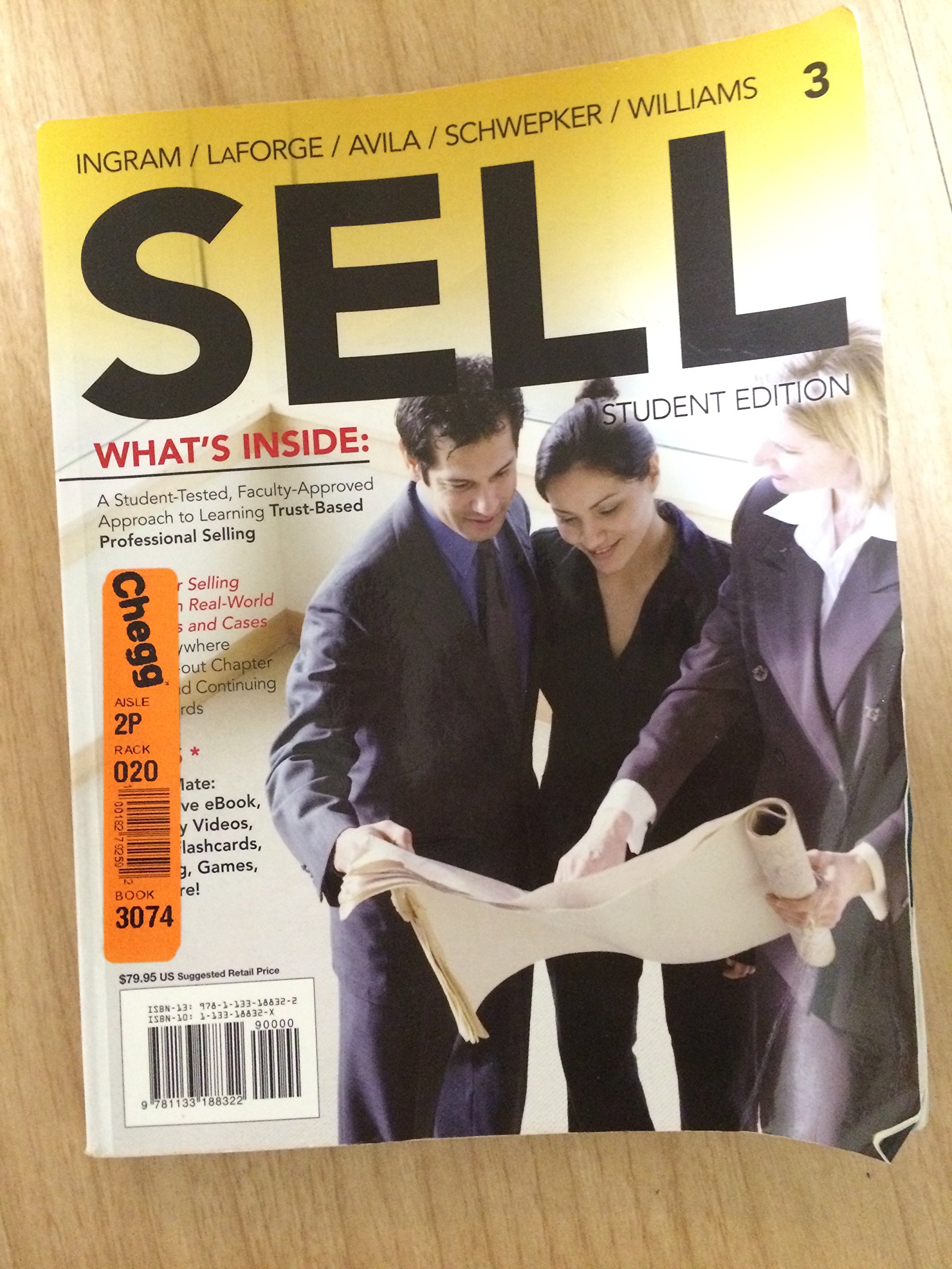 SELL (with CourseMate Printed Access Card) - Engaging 4LTR Press Marketing Textbook | Perfect for College Students & Marketing Professionals