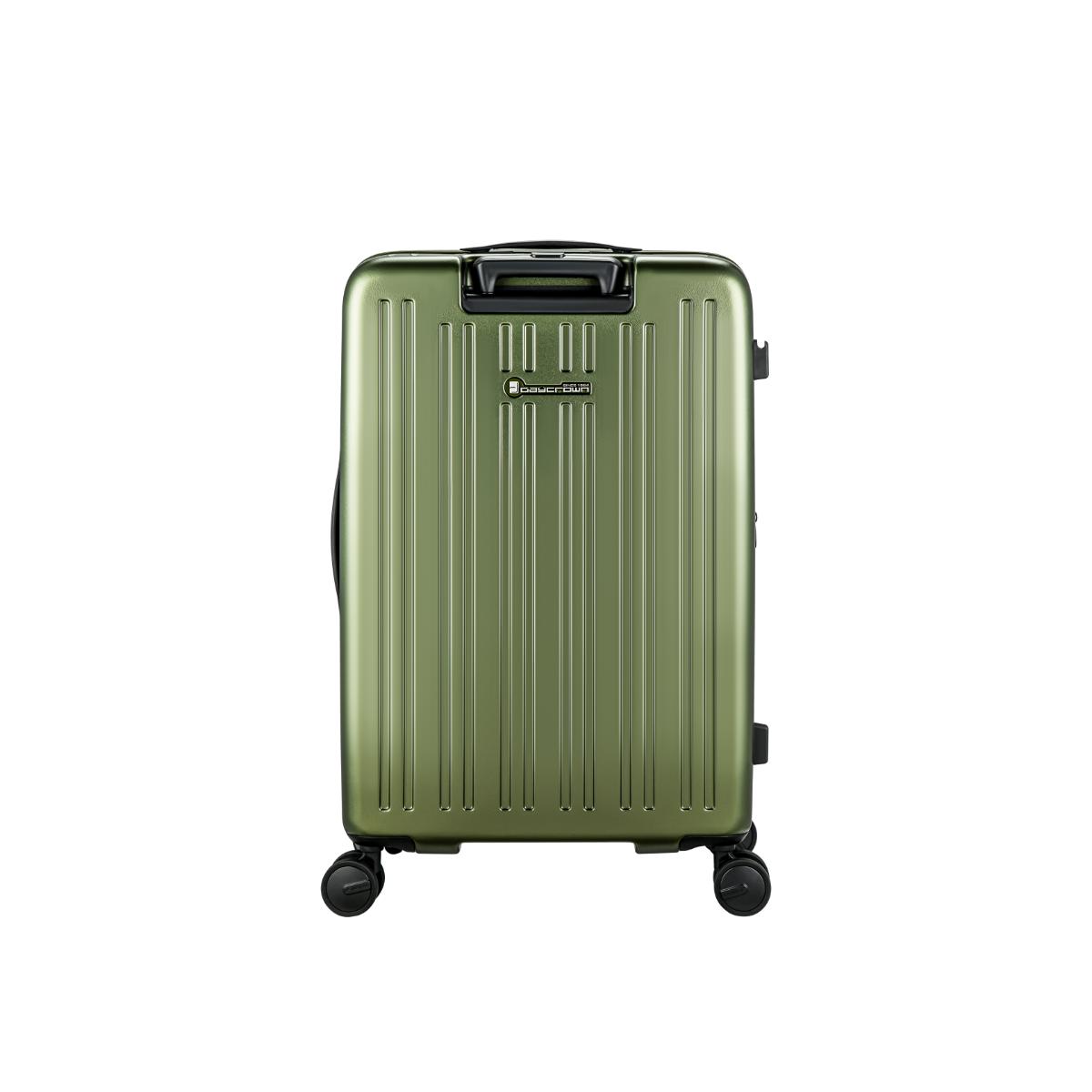 Daycrown 8528 Expandable Carry-On Luggage with Hinomoto Silent Wheels - Lightweight Spinner Suitcase for Travel, Business & Vacation - TSA Lock & Front Opening Design