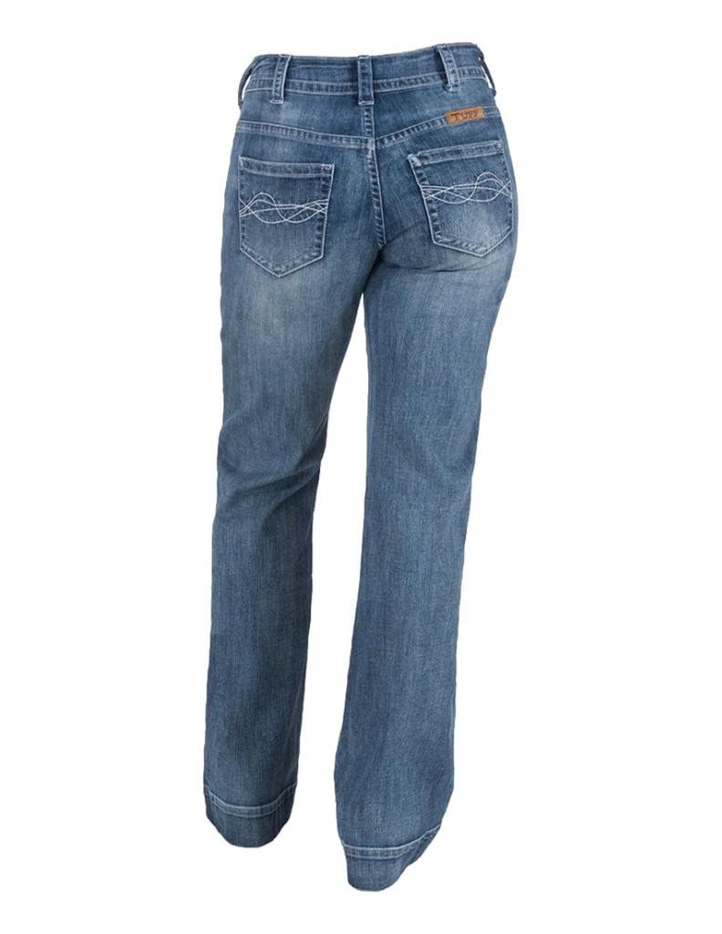 Cowgirl Tuff Western Jeans for Women - Comfortable Breathe Stretch Denim Pants - 25