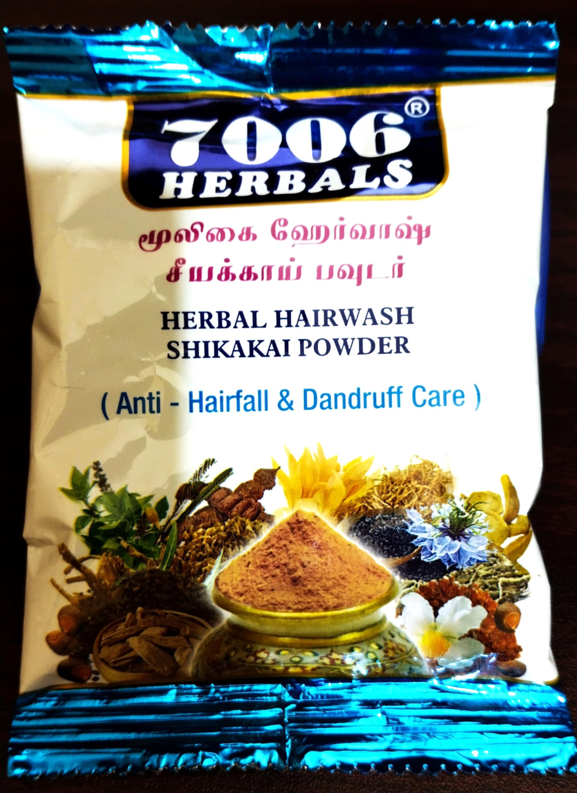 Organic Herbal Shikakai Powder for Hair Growth - 50g (Pack of 5) | Ayurvedic Hair Care Treatment for Shine & Strength | Perfect for DIY Hair Masks & Natural Cleansing