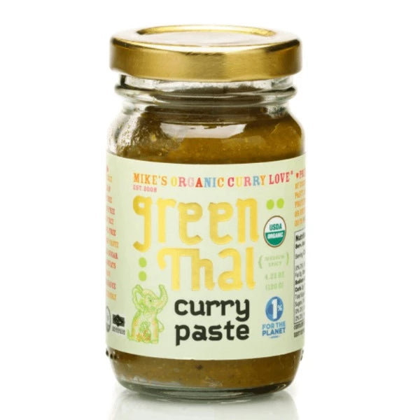 Mike's Organic Curry Paste - Authentic Thai Flavor, Gluten-Free & Vegan - Perfect for Stir-Fries, Soups, and Marinades