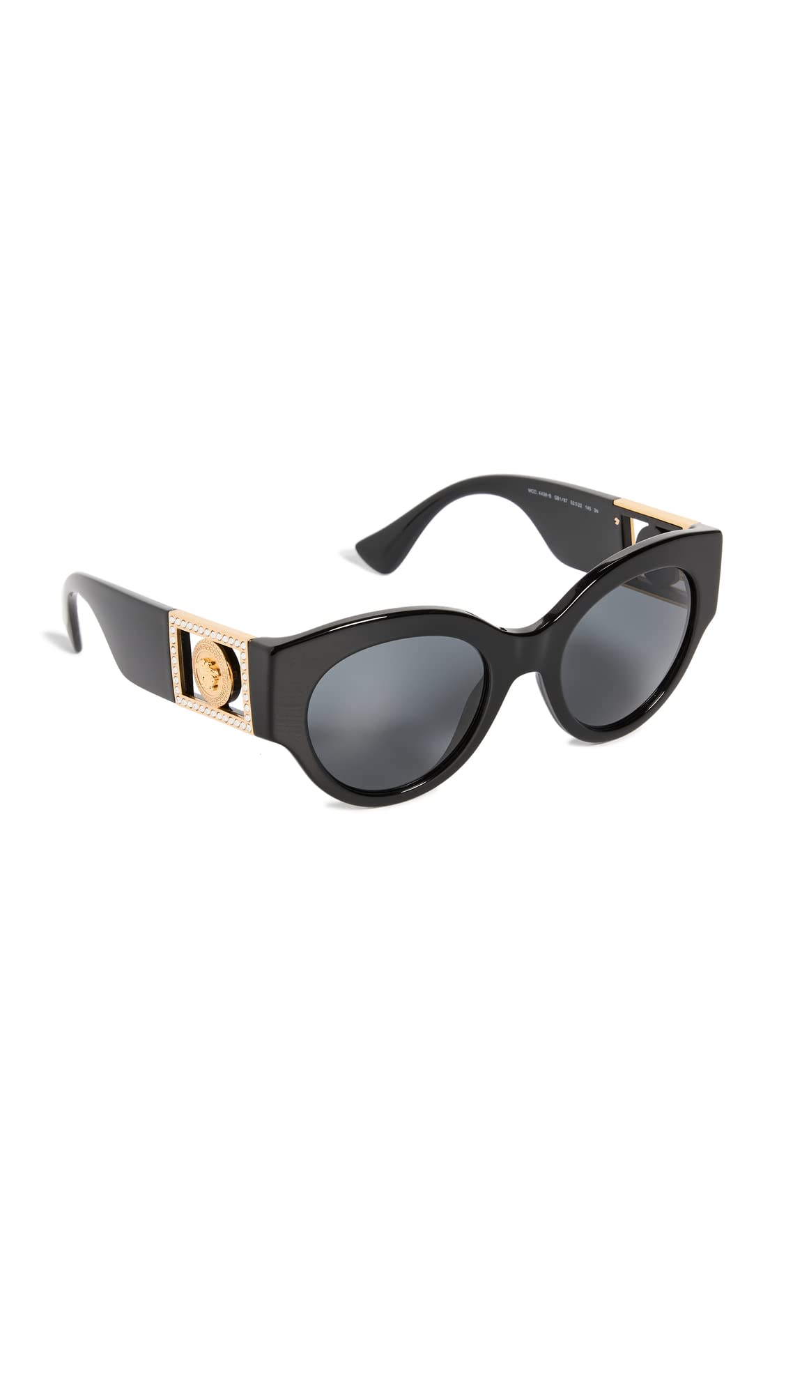 Versace Women's 0VE4438B Designer Sunglasses - UV Protection, Polarized Lenses for Fashion & Outdoor Activities