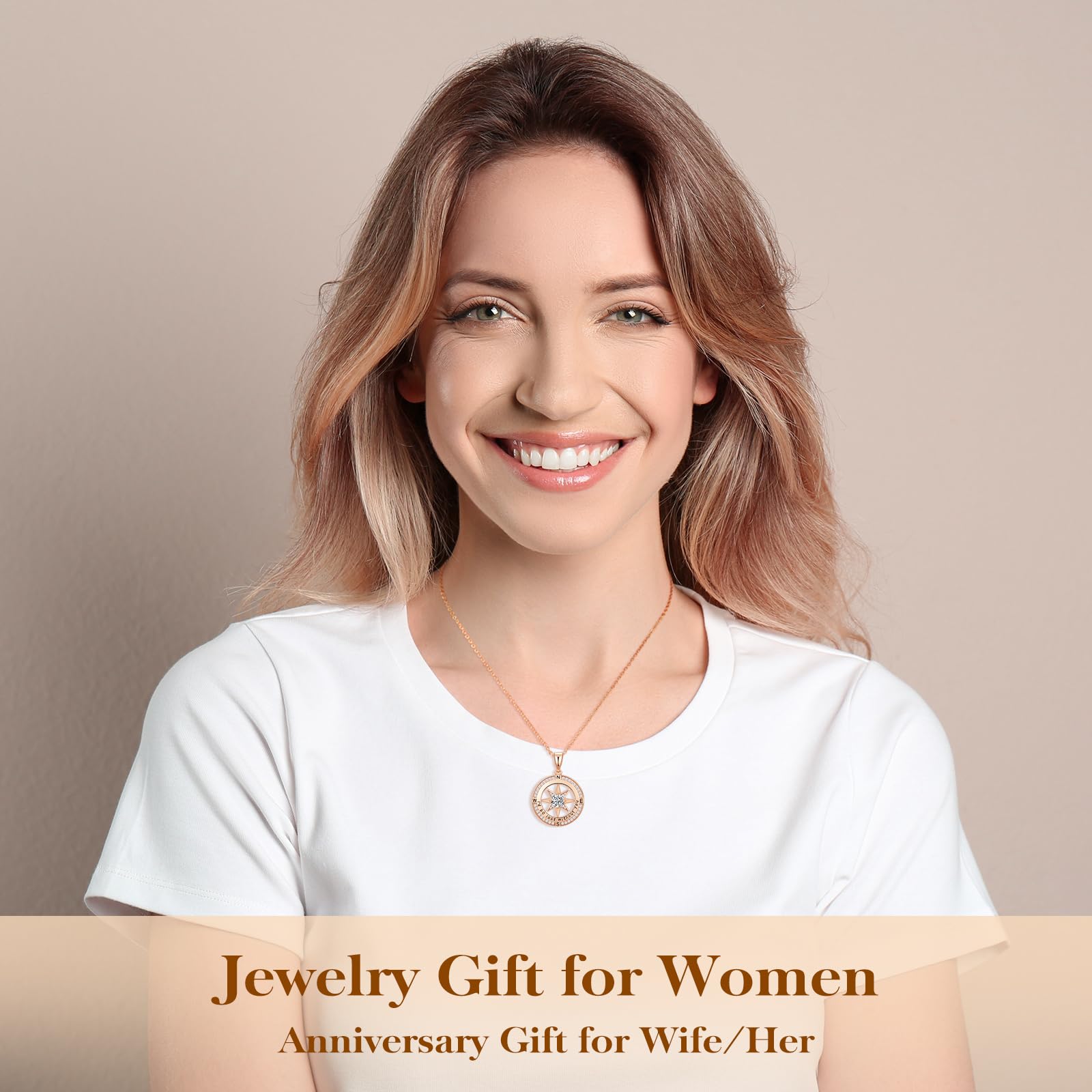 Elegant Women's Necklace - Perfect Anniversary & Birthday Gift for Wife, Girlfriend, Mom | Ideal for Valentine's Day, Wedding, Party & Special Occasions