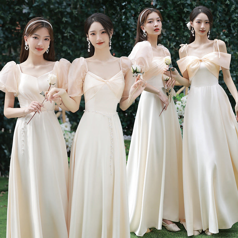 Elegant A-Line Long Bridesmaid Dress for Formal Evening Gown & Party Wear - Perfect for Weddings, Prom, Black Tie Events & Special Occasions