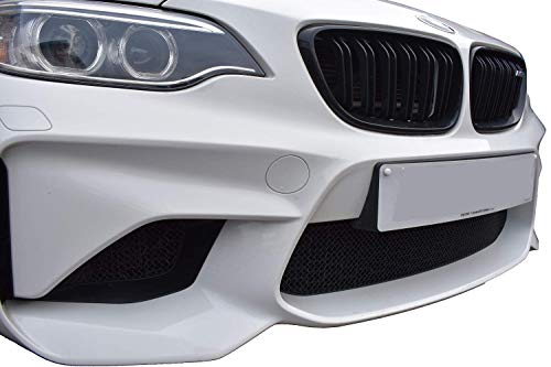 Zunsport BMW M2 Gen 1 (F87) Front Grill Set - Black Finish (2016-2018) | High Performance Mesh Grille for Enhanced Airflow & Aggressive Styling | Perfect for Car Enthusiasts & Track Day Use