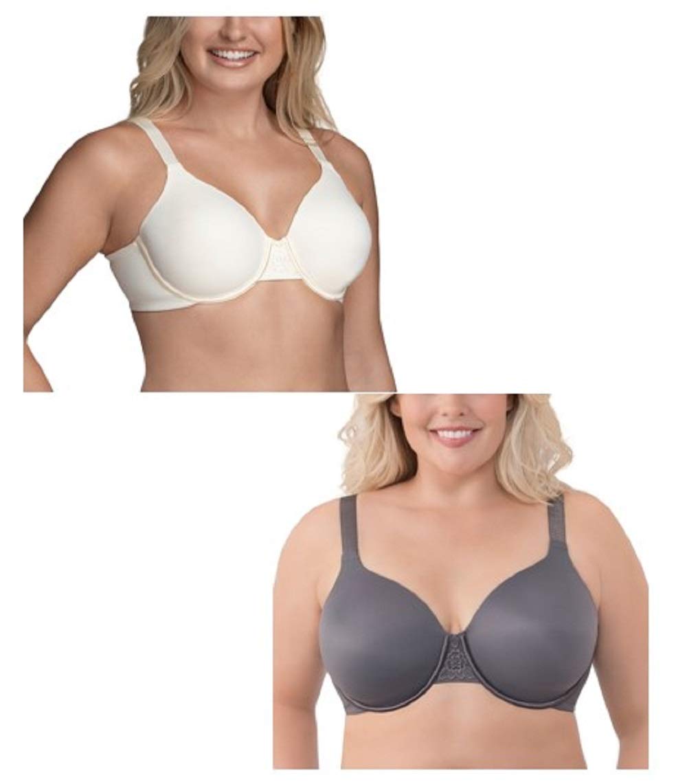 Vanity Fair Women's Full Figure Beauty Back Smoothing Bra 40B-42H - Comfortable Plus Size Underwire Bra for All-Day Support & Seamless Look (Work, Date Night, Special Occasions)