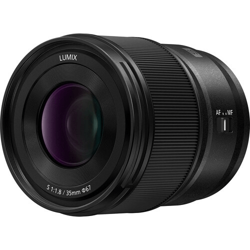 Panasonic Lumix S 35mm f/1.8 Full Frame Lens for Mirrorless Cameras - Perfect for Portrait, Street & Low Light Photography