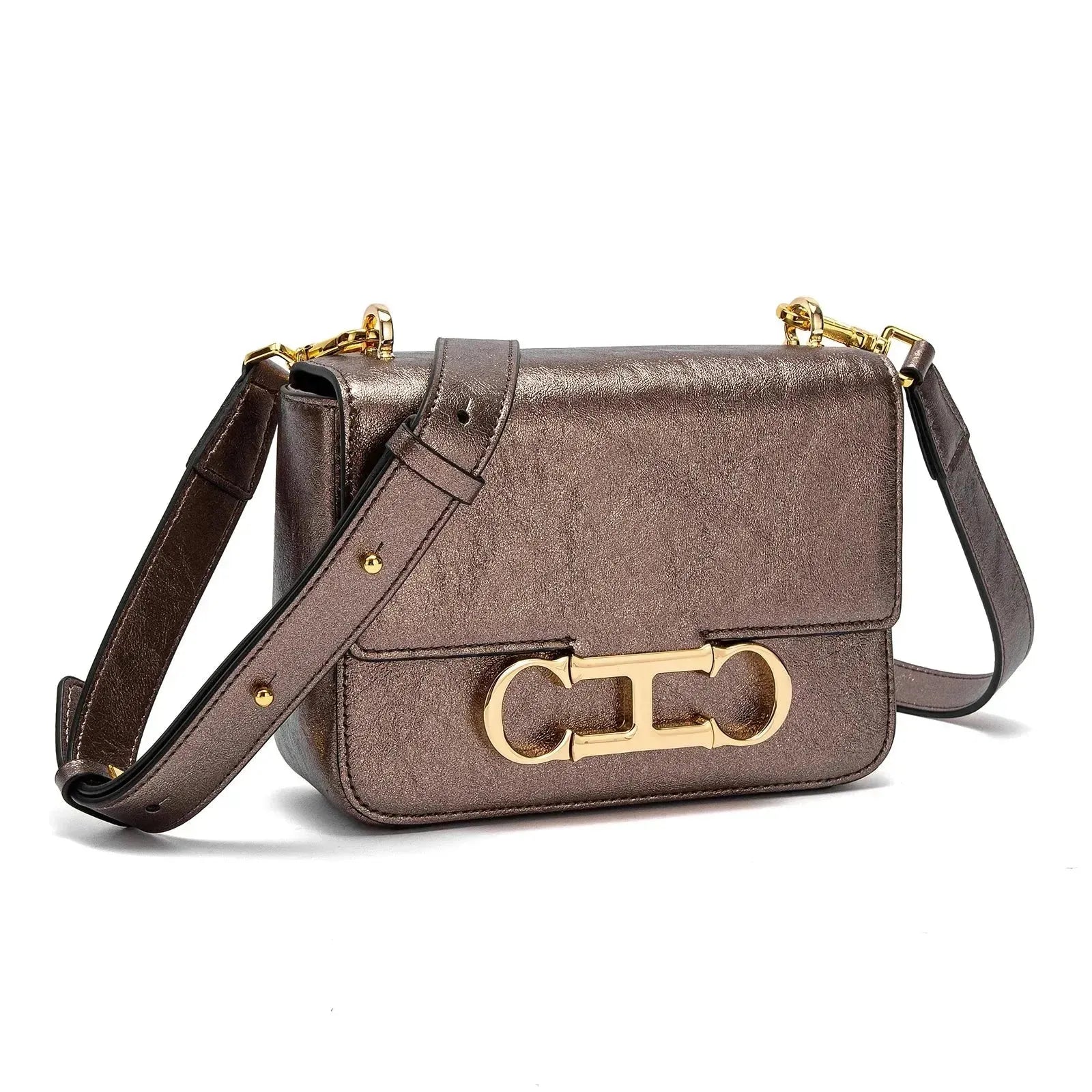 Women's Saddle Flip Crossbody Bag - Stylish Leather Shoulder Purse for Everyday Use, Work & Travel | Fashionable Handbag for Women