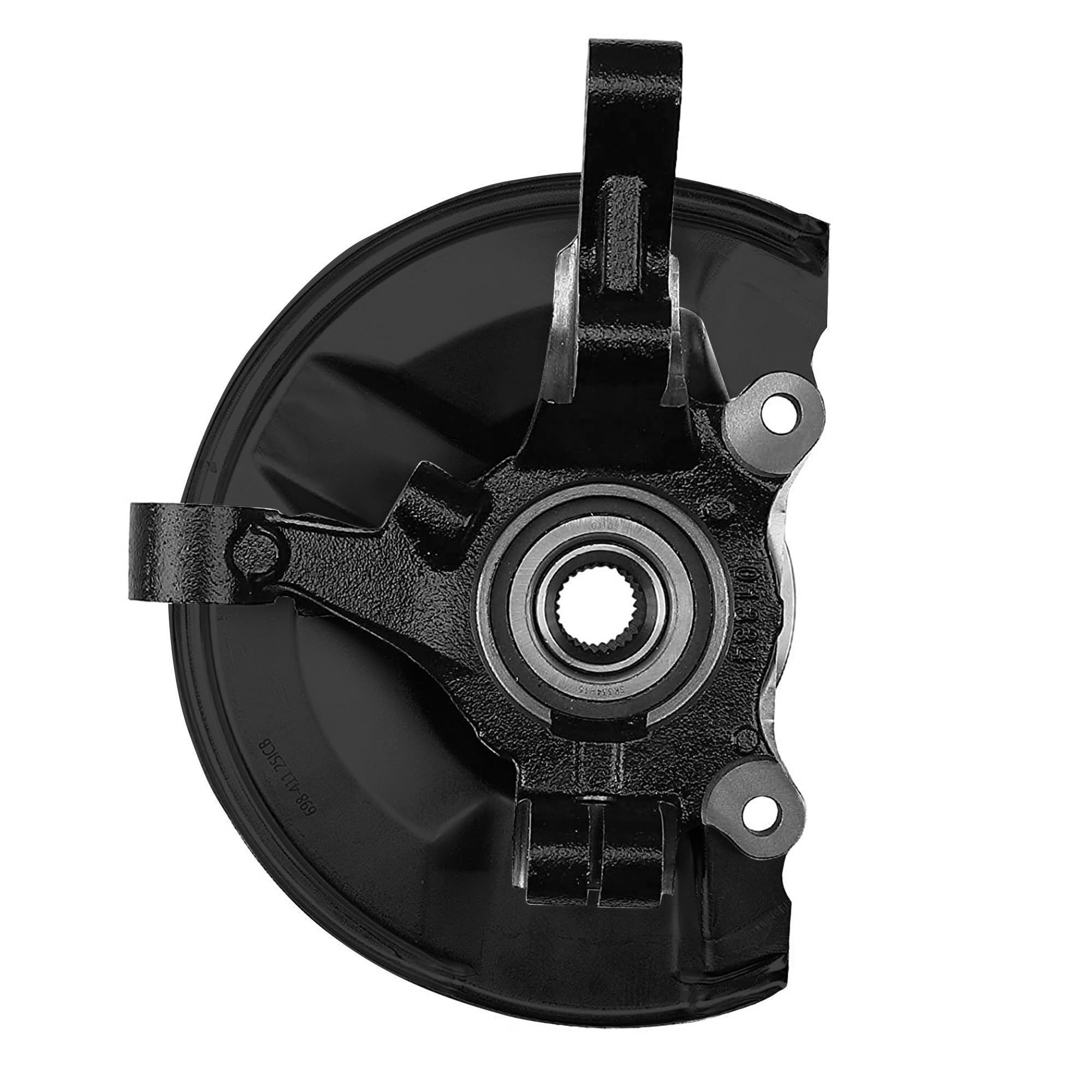 2008-2012 Dodge Caliber & 2007-2017 Jeep Compass/Patriot Front Left Steering Knuckle Wheel Bearing Hub Assembly 698-411 - Perfect for Suspension Repair & Off-Road Maintenance