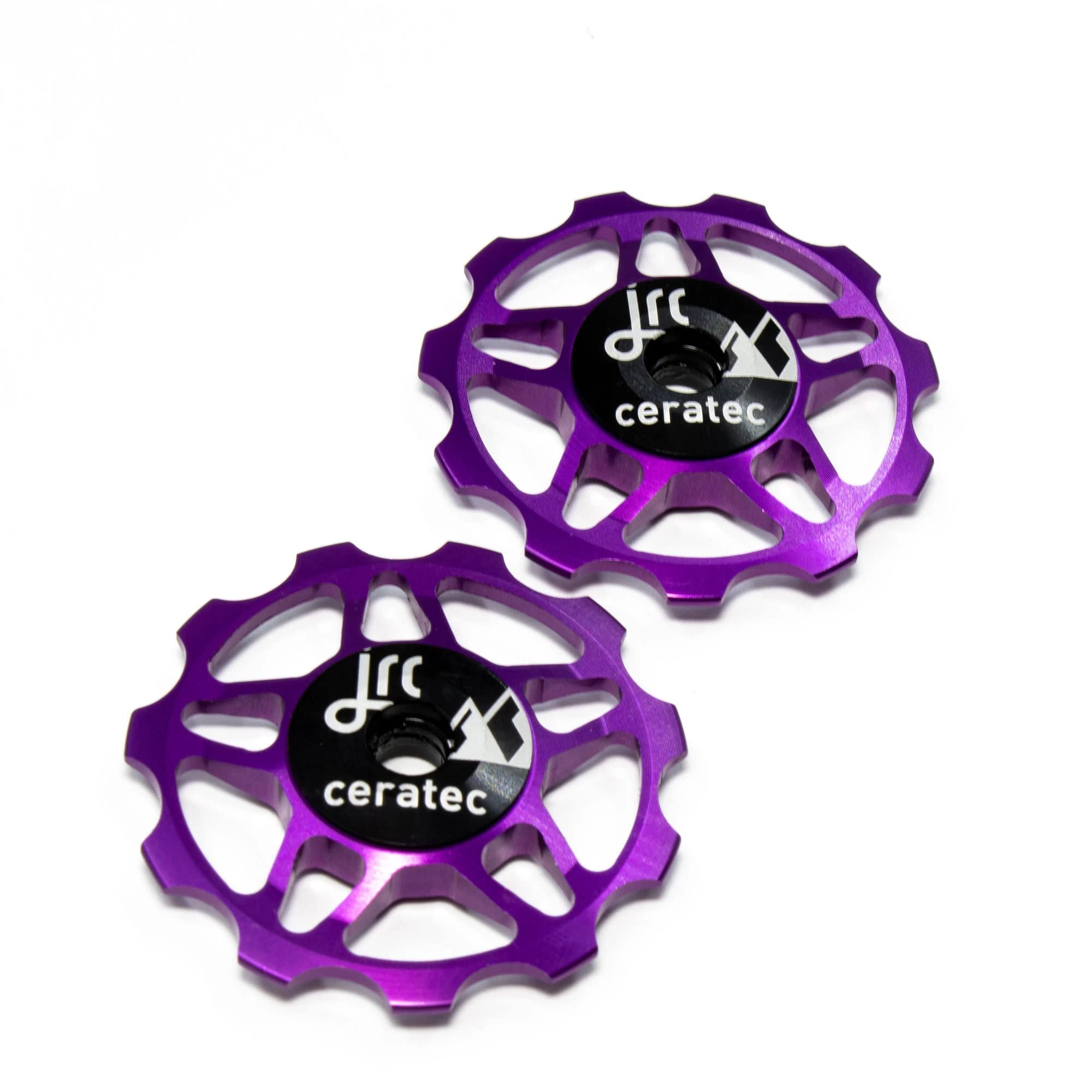 JRC Components 11T Ceramic Pulley Wheels - High Performance Ceramic Bearing Pulleys for RC Cars, Drones & Model Aircraft - Perfect for High-Speed Racing & Precision Control