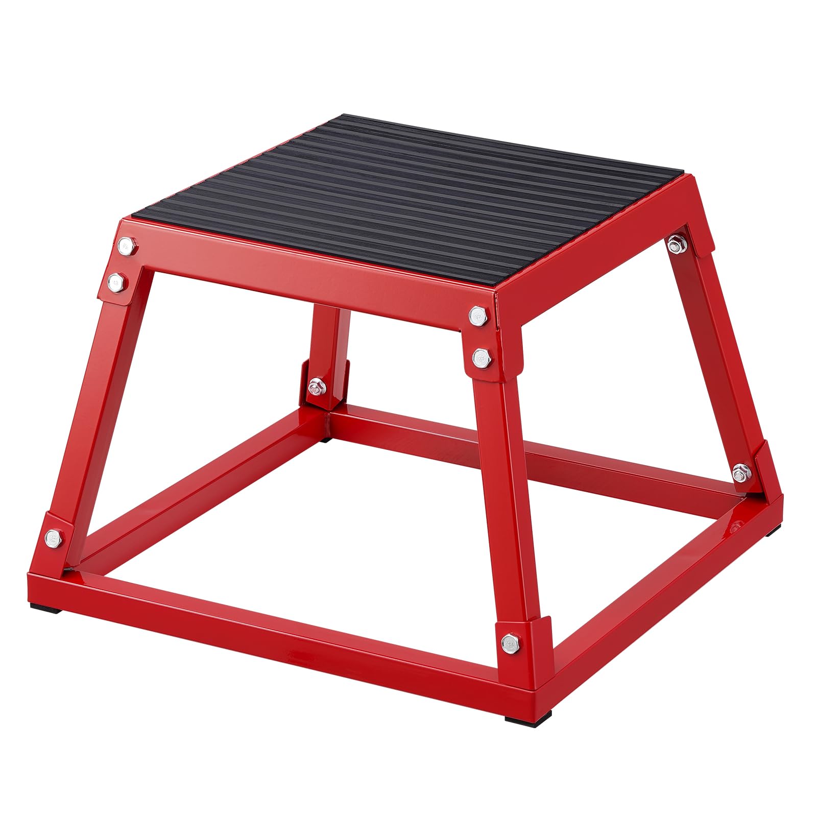 VEVOR 12/18/24 Inch Plyometric Box - Adjustable Jump Platform for CrossFit, HIIT, and Fitness Training - Perfect for Home Gym, Workout, and Athletic Conditioning