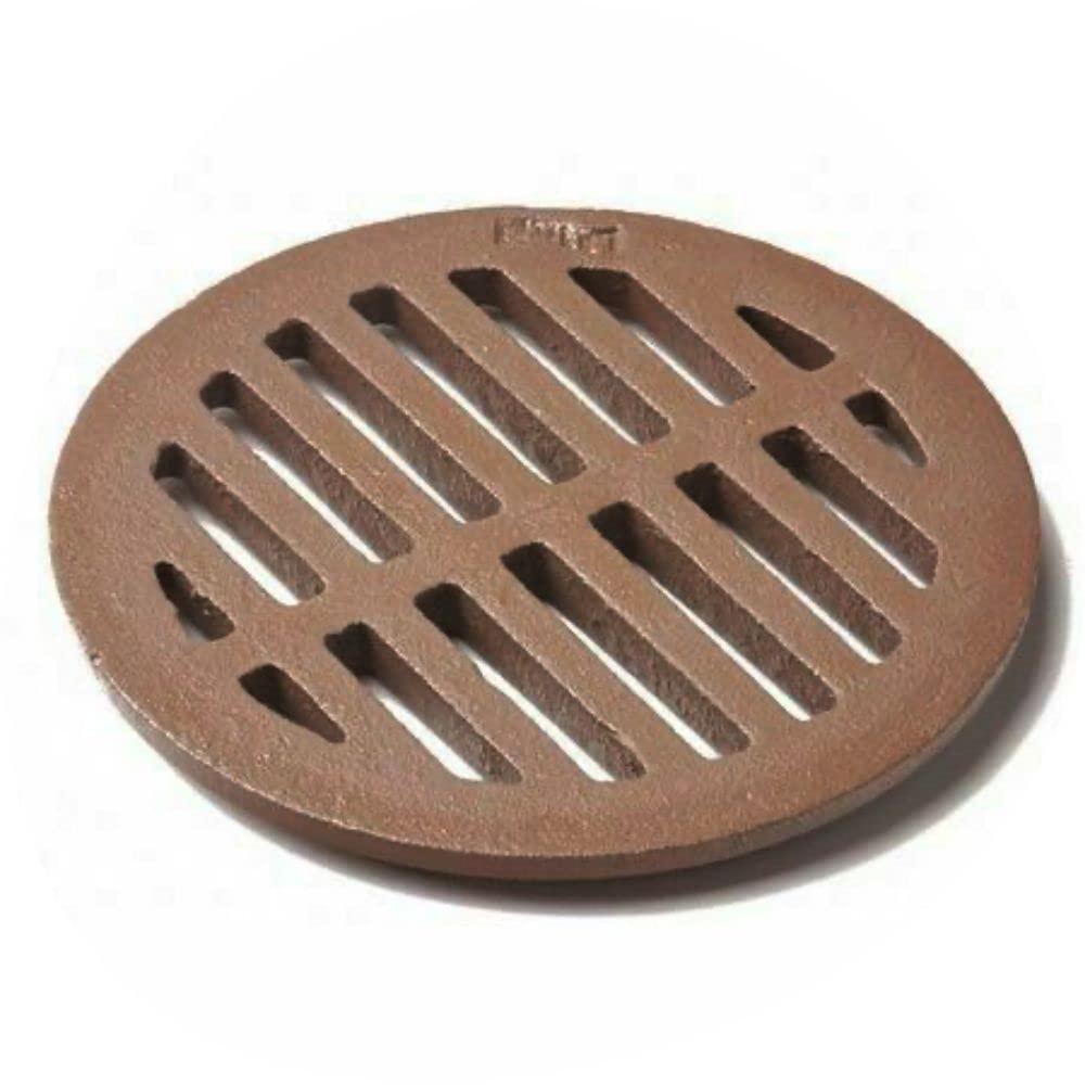 Genuine 2110CIG Lawn Mower Drain Strainer - 8 Inch Cast Iron Replacement Part (Orange) - Compatible with Lawn Tractors & Riding Mowers - Perfect for Oil Change Maintenance