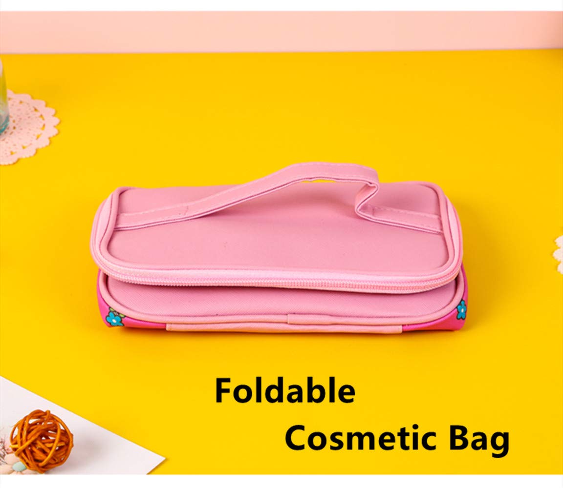 Kerr's Choice Waterproof Travel Toiletry Bag - Cosmetic Makeup Organizer Pouch for Women, Perfect for Gym, Vacation & Daily Use - Great Gift Idea for Her