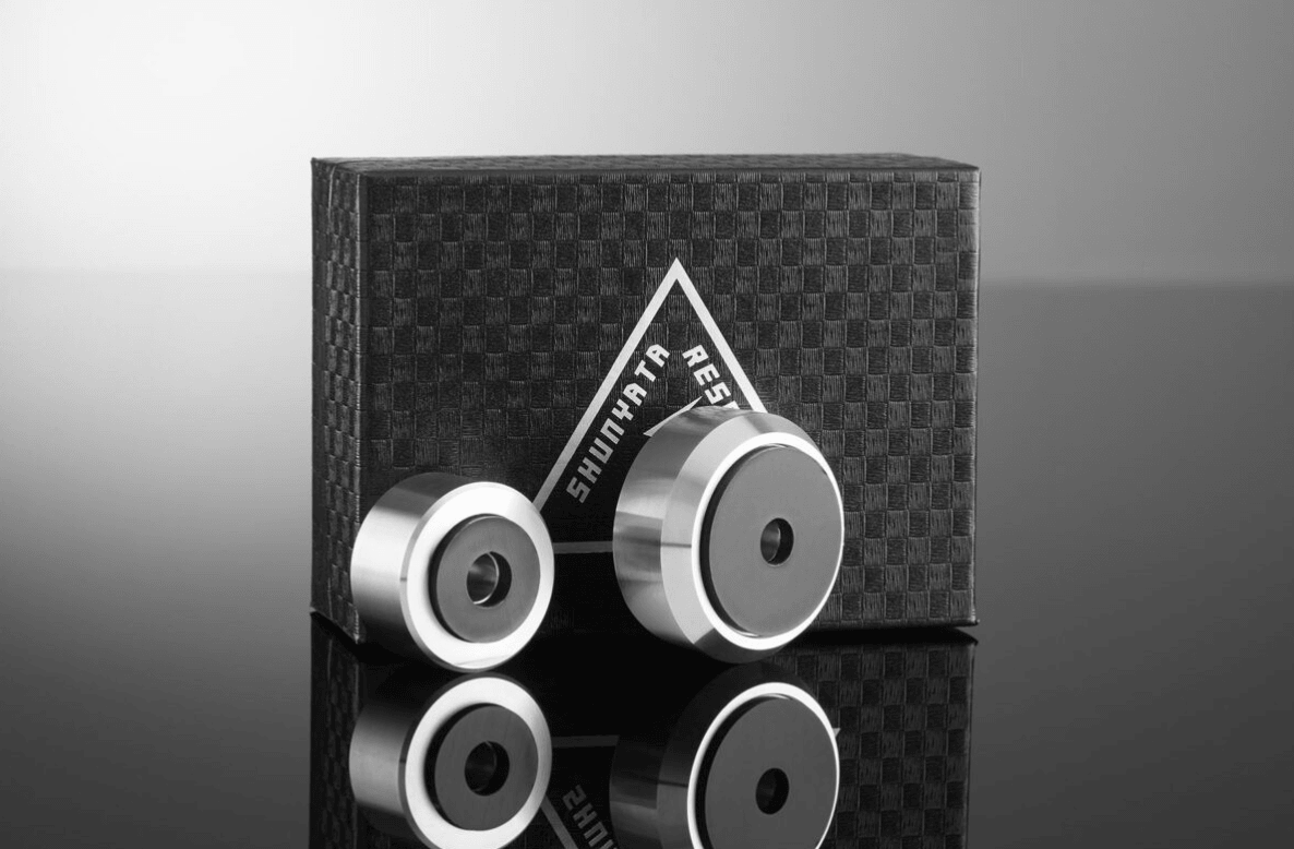 Shunyata Research SSF Premium Stainless Steel Speaker Isolation Feet - Reduce Vibrations & Enhance Audio Clarity for Home Theater & Hi-Fi Systems