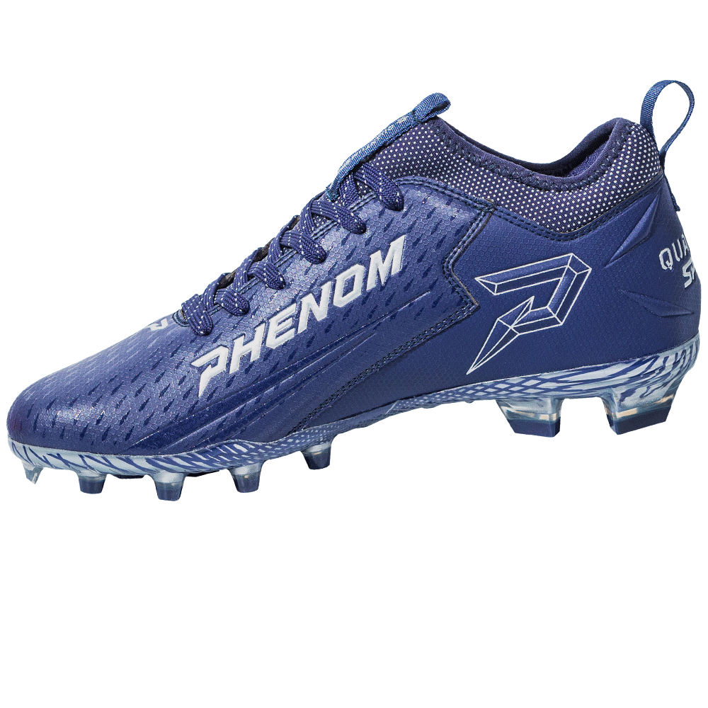 Phenom Elite Quantum Speed 2.0 Football Cleats for Men - Lightweight & Durable Soccer Shoes with Enhanced Traction - Available in Team Colors - Perfect for Training, Matches & Turf Games