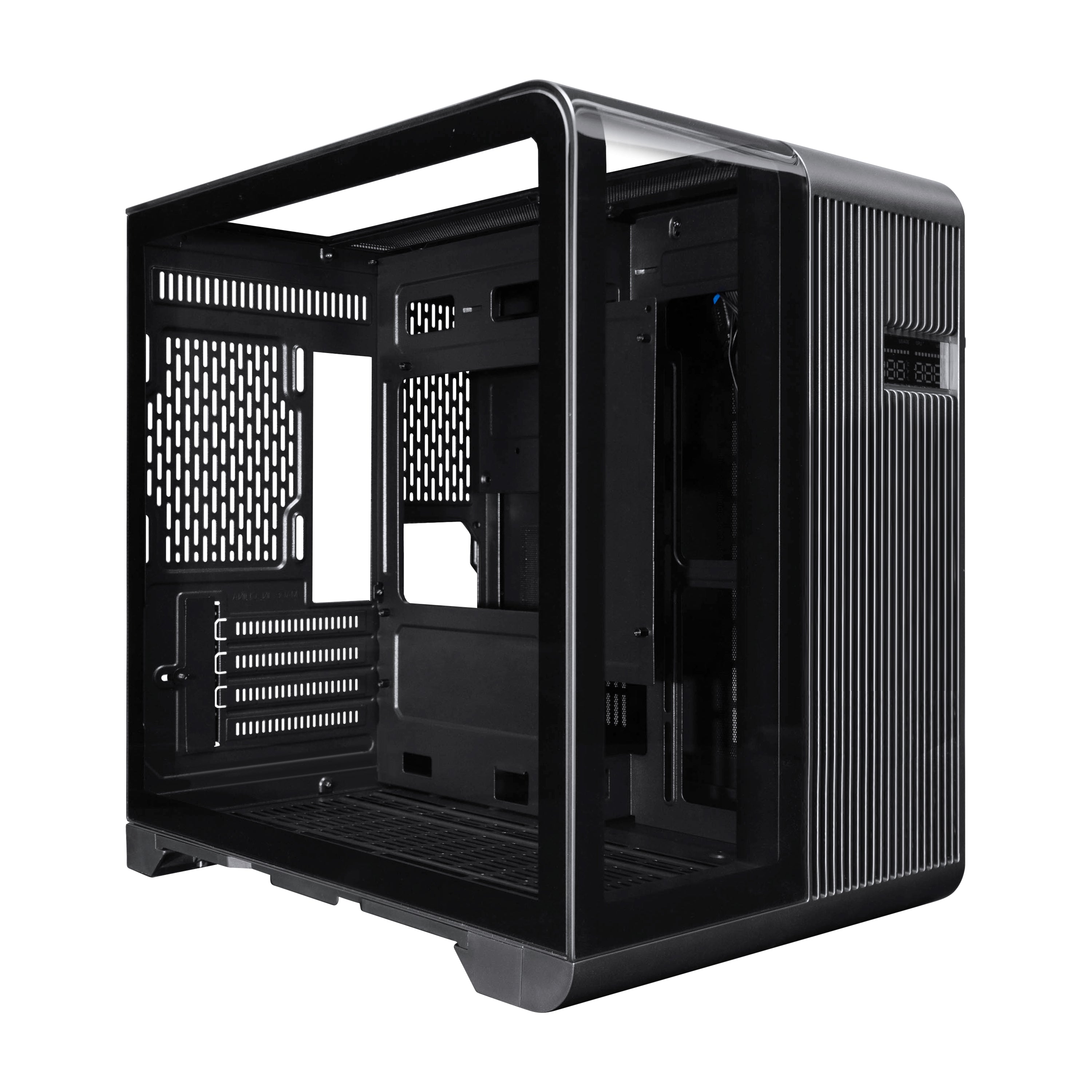 1st Player RT5 M ATX ITX PC Gaming Case - Compact Black Computer Case for High-Performance Gaming PCs | Perfect for Small Form Factor Builds & Home Office Setups