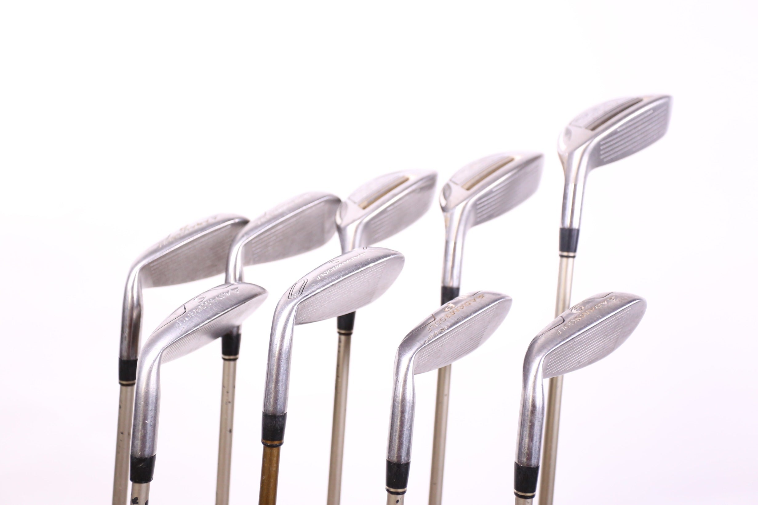 Adams Idea a12OS Hybrid Iron Set for Women - Right Handed 4-PW, GW, SW with Ladies Flex - Perfect for Golf Beginners & High Handicappers