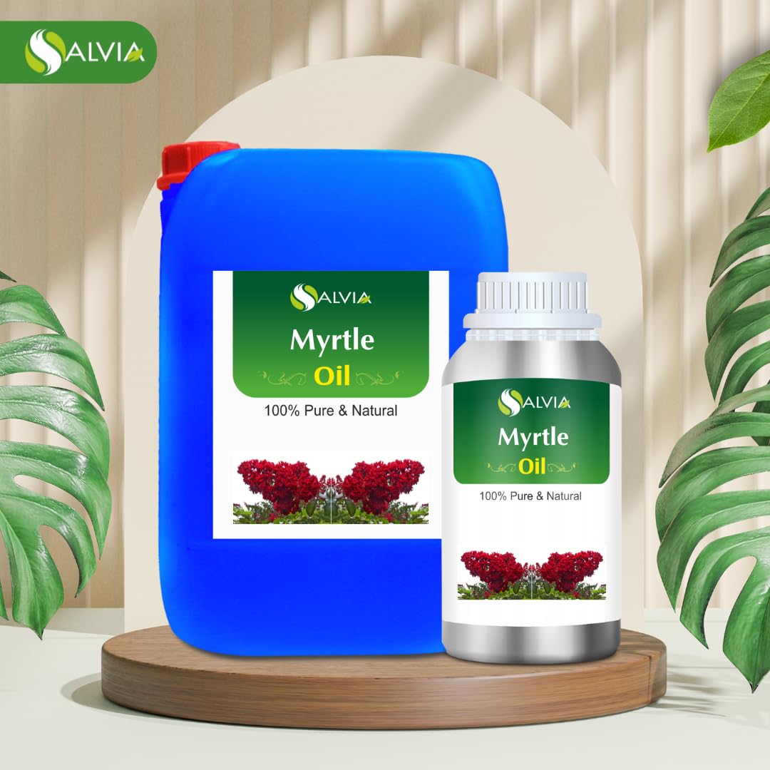 100% Pure & Natural Myrtle Essential Oil (Backhousia citriodora) - Undiluted, Unrefined, Organic Therapeutic Grade Aromatherapy Oil - 2000ml/67.6fl oz for Diffusers, Massage & Skin Care