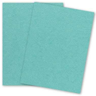 Stardream Metallic 12X18 Paper - LAGOON Blue - 81lb Text (120gsm) - 200 Sheets Pack - Premium Cardstock for Scrapbooking, Invitations & Craft Projects