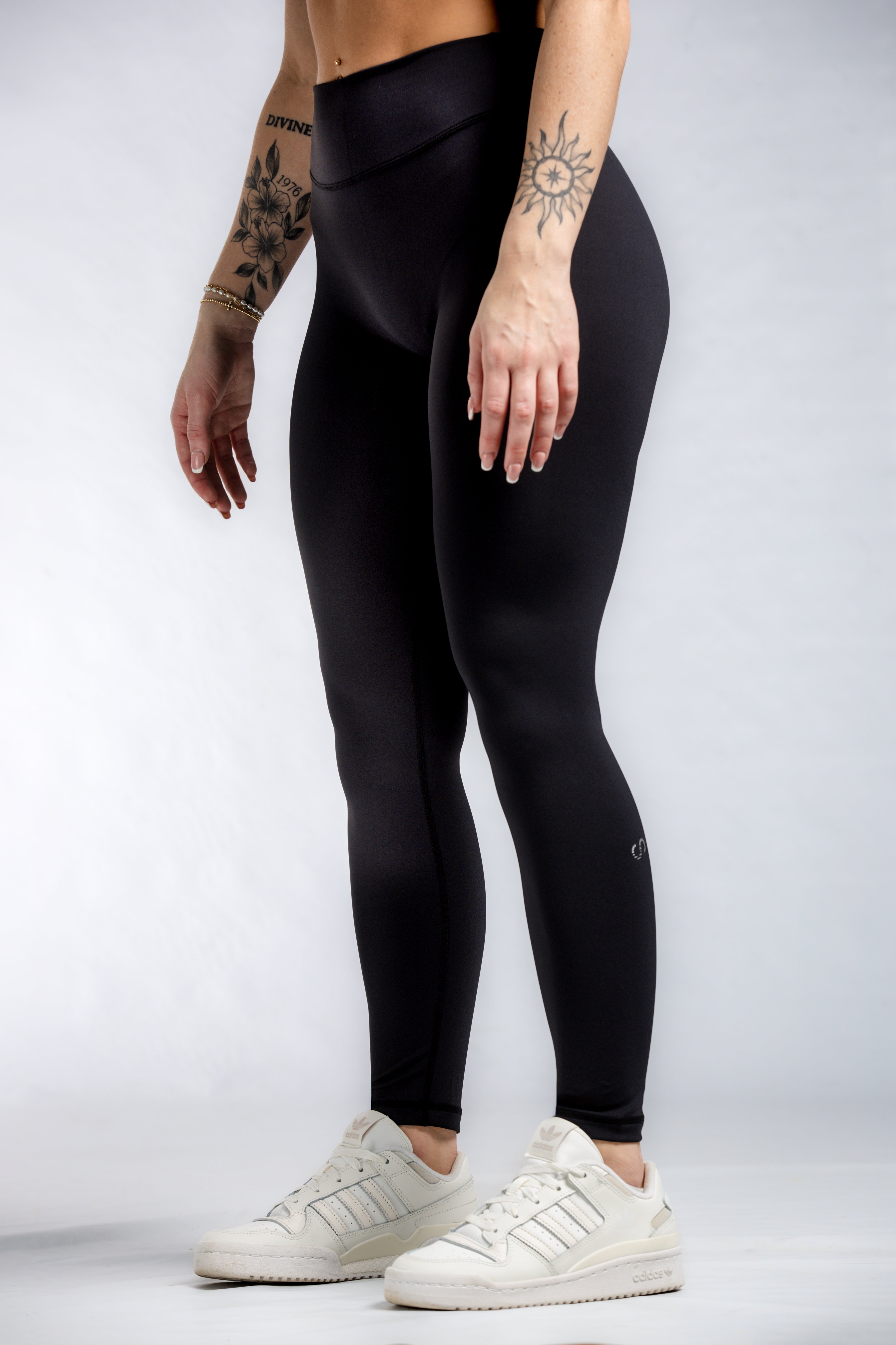 Premium High-Waist Executive Leggings with Scrunch Butt Lift - Black | Workout, Yoga & Everyday Wear for Women